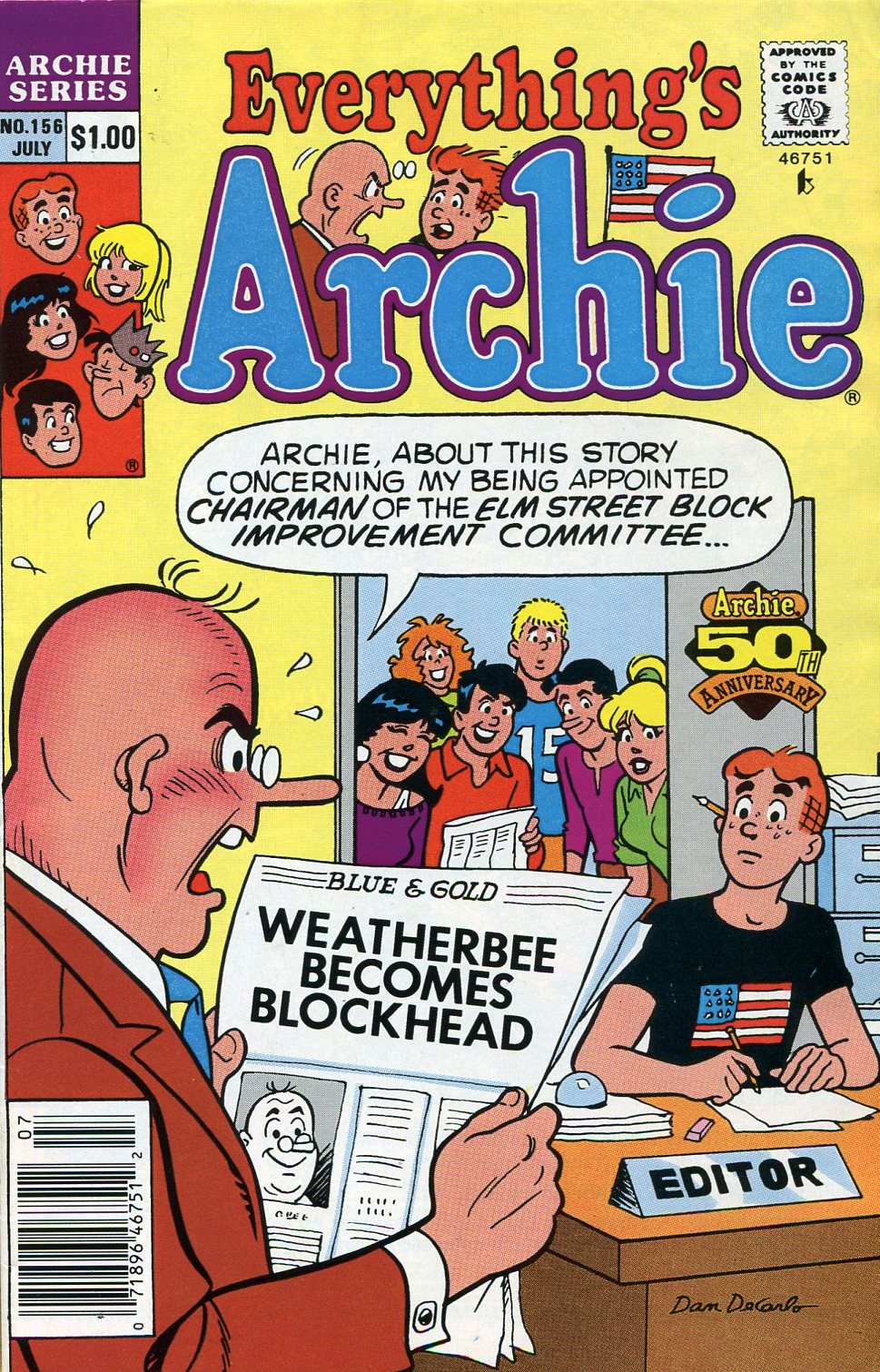 Read online Everything's Archie comic -  Issue #156 - 1