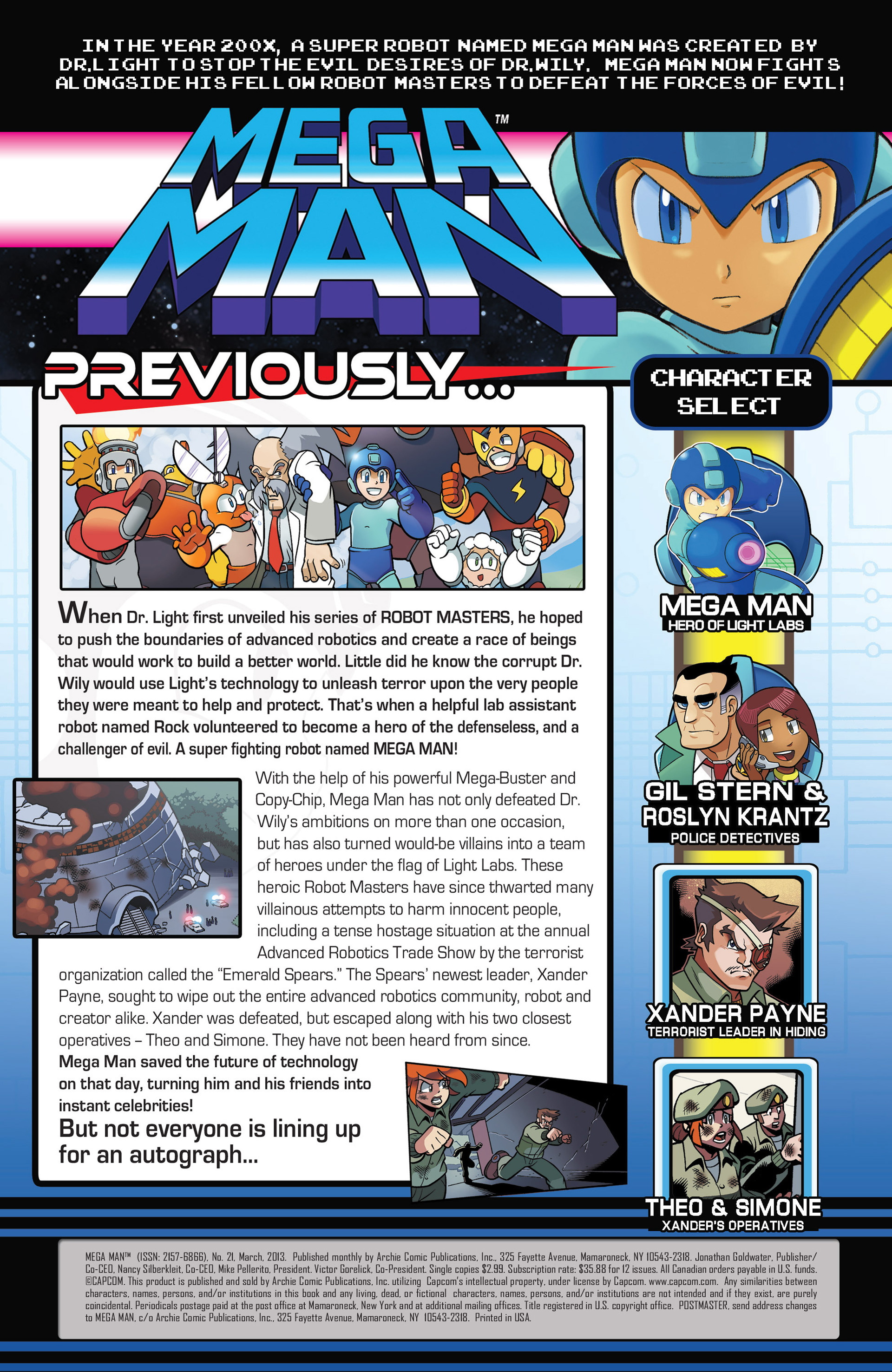 Read online Mega Man comic -  Issue #21 - 2