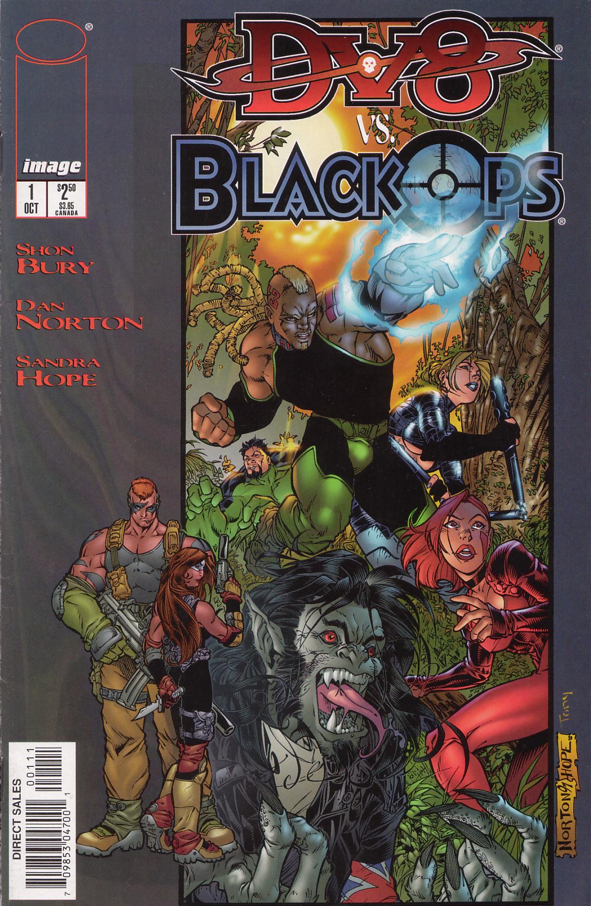 Read online DV8 vs. Black Ops comic -  Issue #1 - 1