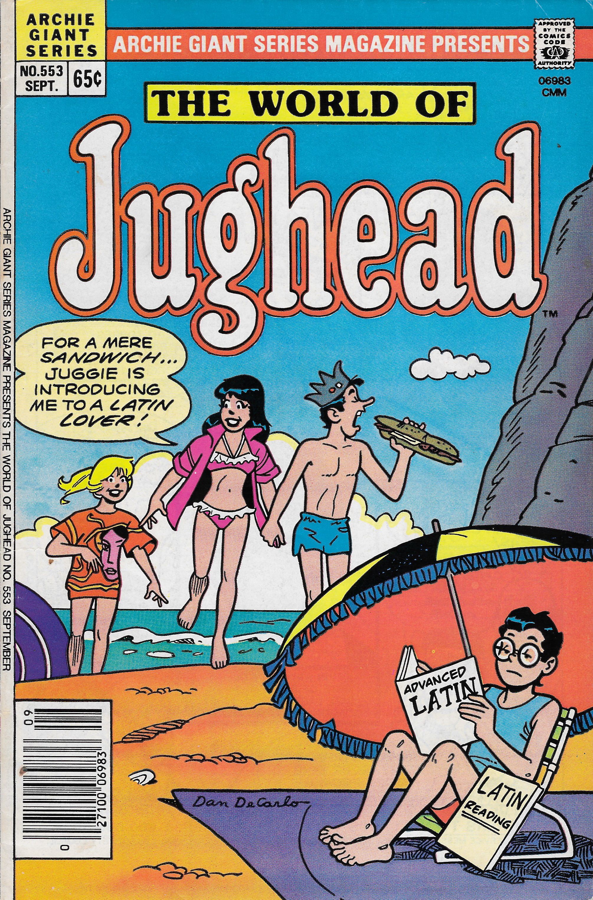 Read online Archie Giant Series Magazine comic -  Issue #553 - 1