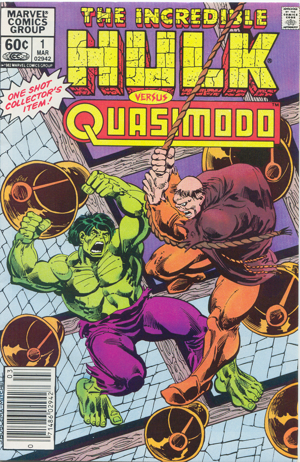 Read online The Incredible Hulk Versus Quasimodo comic -  Issue # Full - 1
