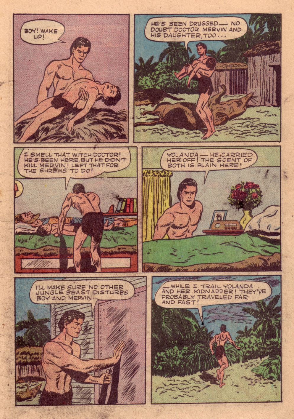 Read online Tarzan (1948) comic -  Issue #22 - 17