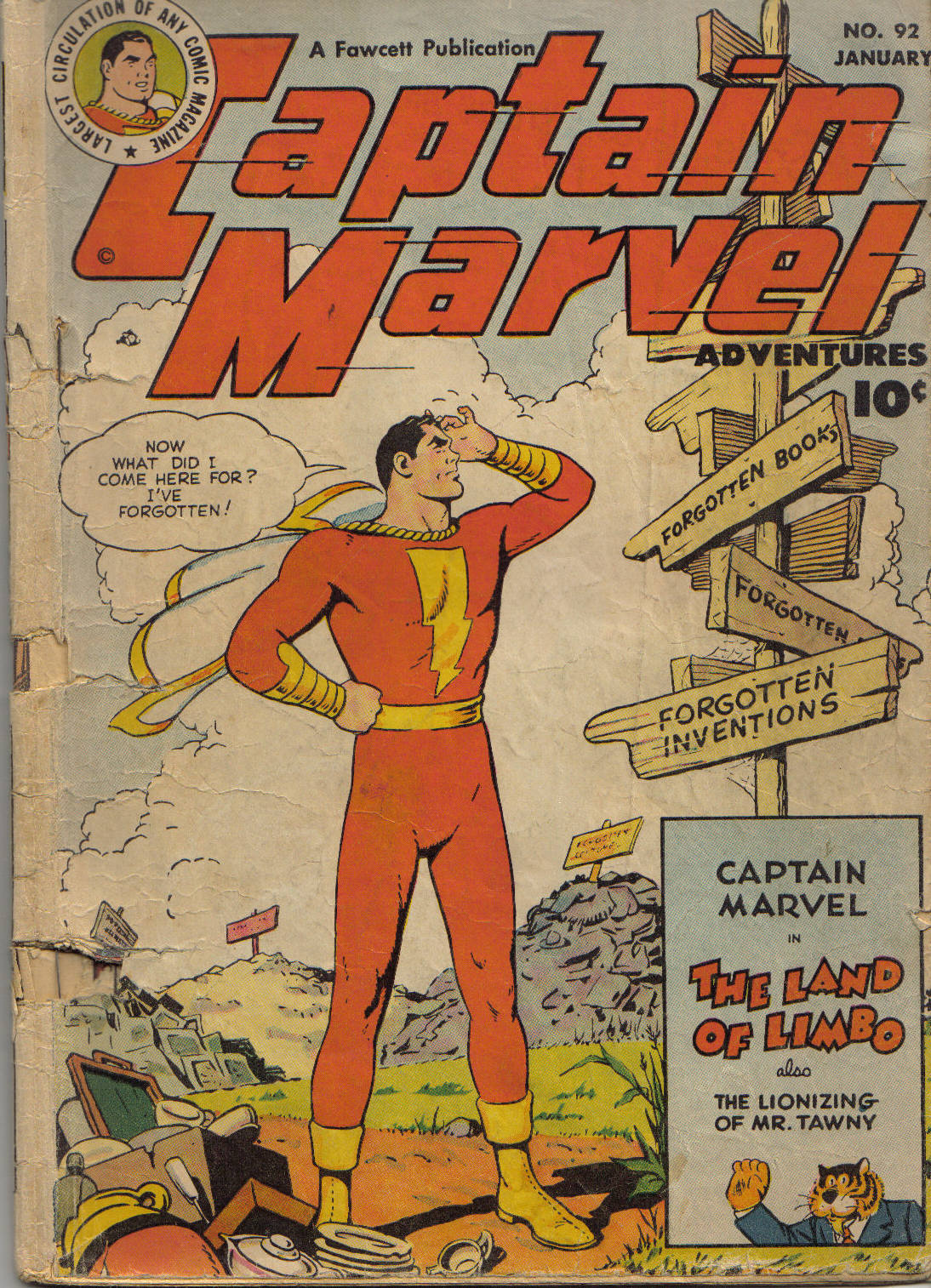 Read online Captain Marvel Adventures comic -  Issue #92 - 1