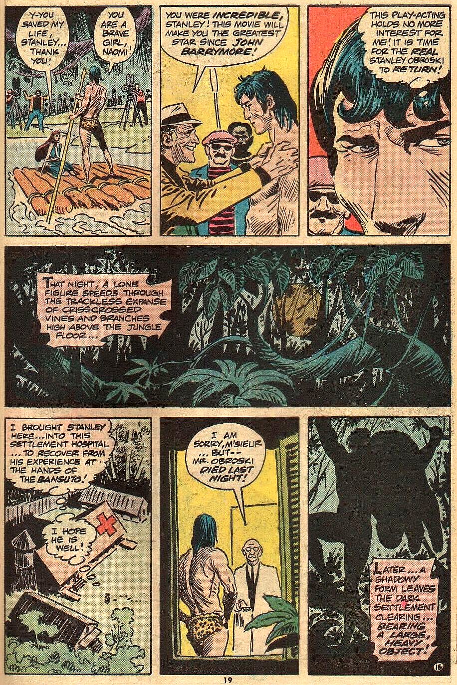 Read online Tarzan (1972) comic -  Issue #234 - 19
