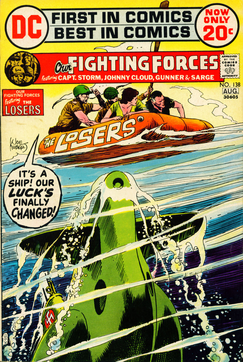 Read online Our Fighting Forces comic -  Issue #138 - 1