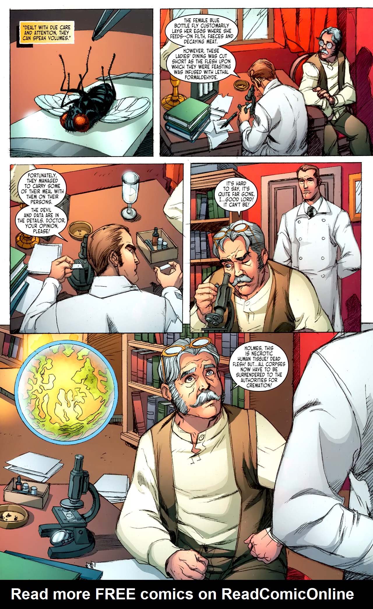 Read online Victorian Undead: Sherlock Holmes vs. Jekyll and Hyde comic -  Issue # Full - 21