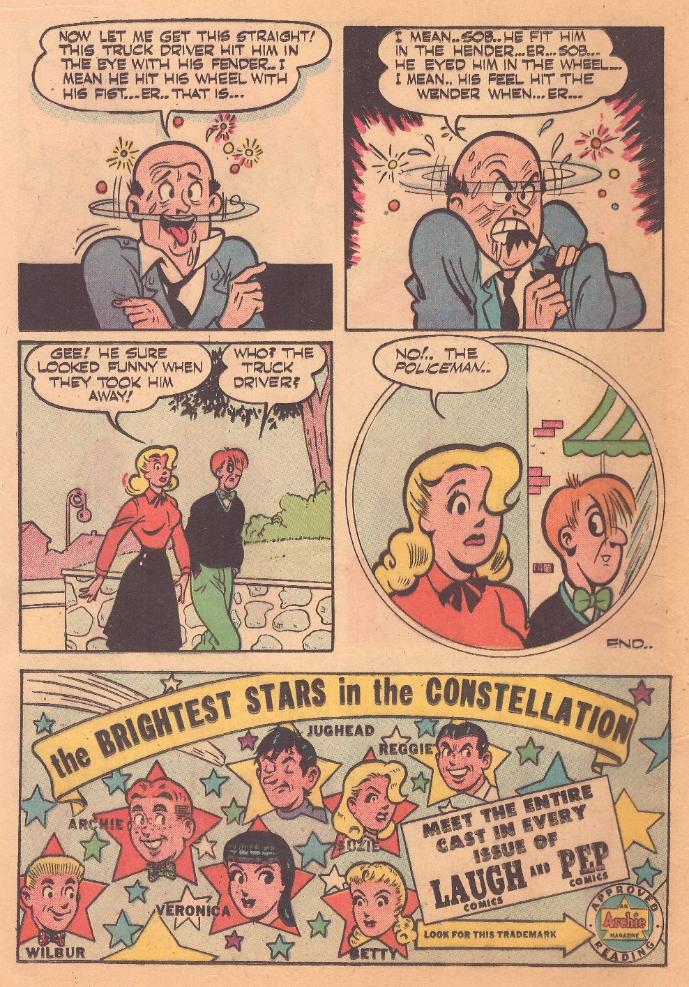 Read online Suzie Comics comic -  Issue #82 - 16