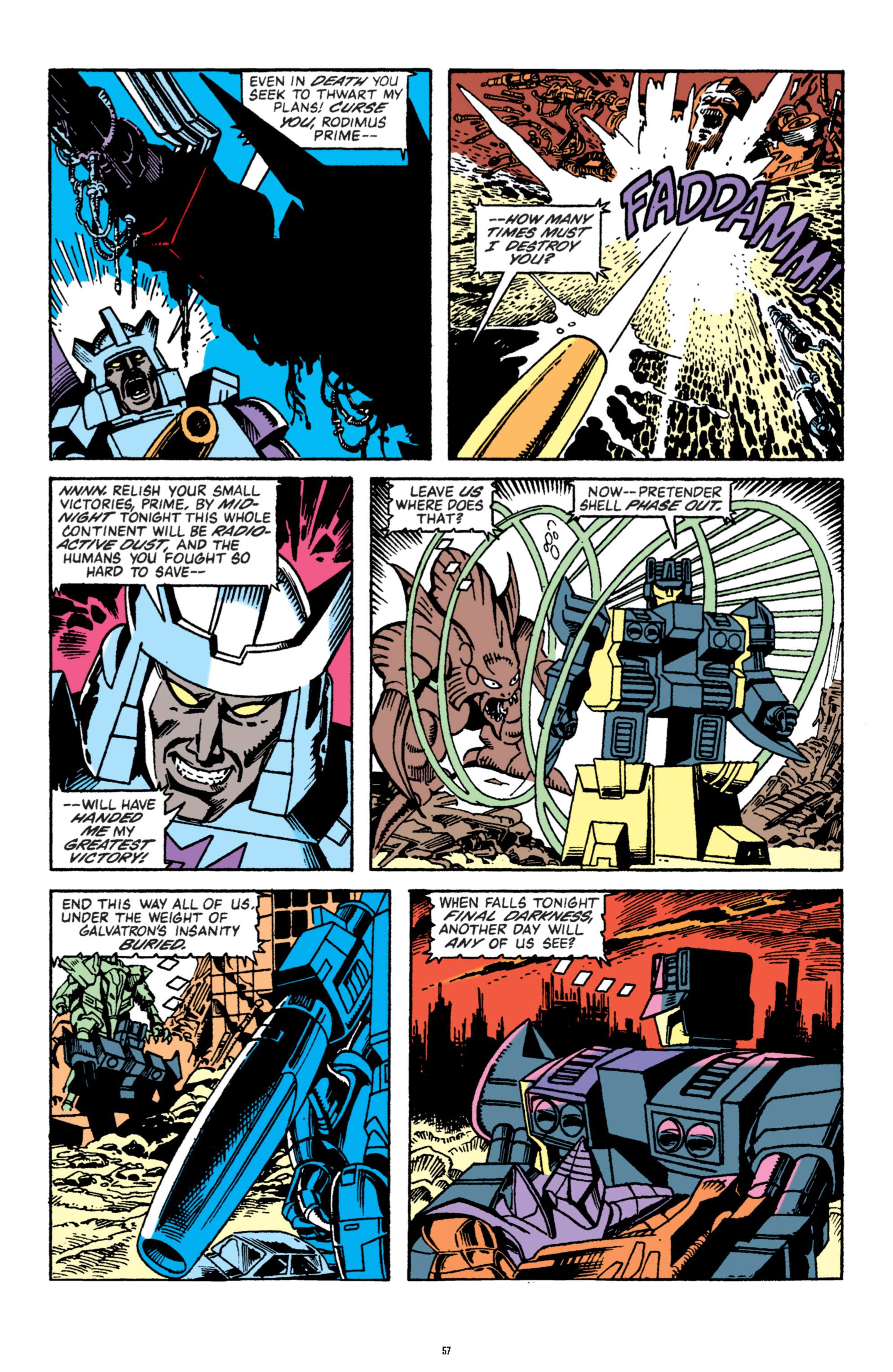 Read online The Transformers Classics comic -  Issue # TPB 6 - 57