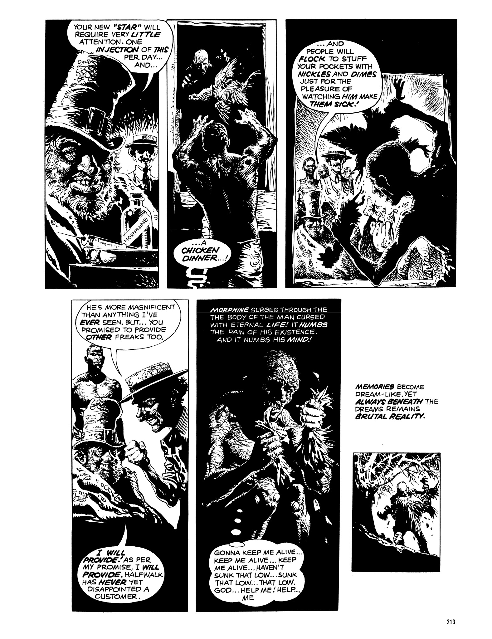 Read online Eerie Archives comic -  Issue # TPB 14 - 214