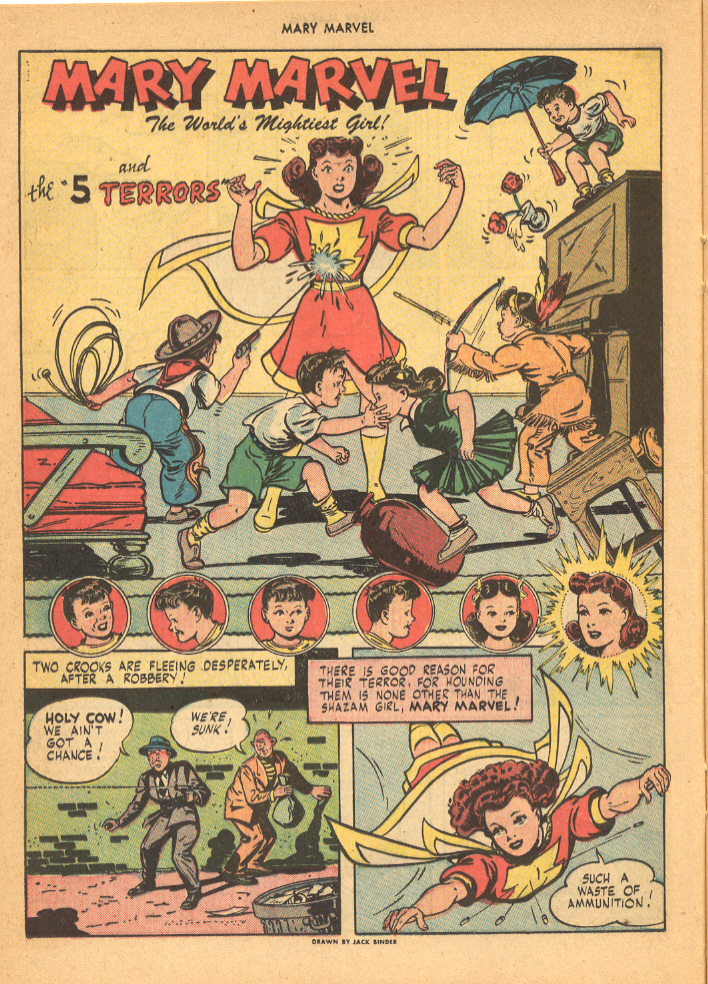 Read online Mary Marvel comic -  Issue #8 - 16