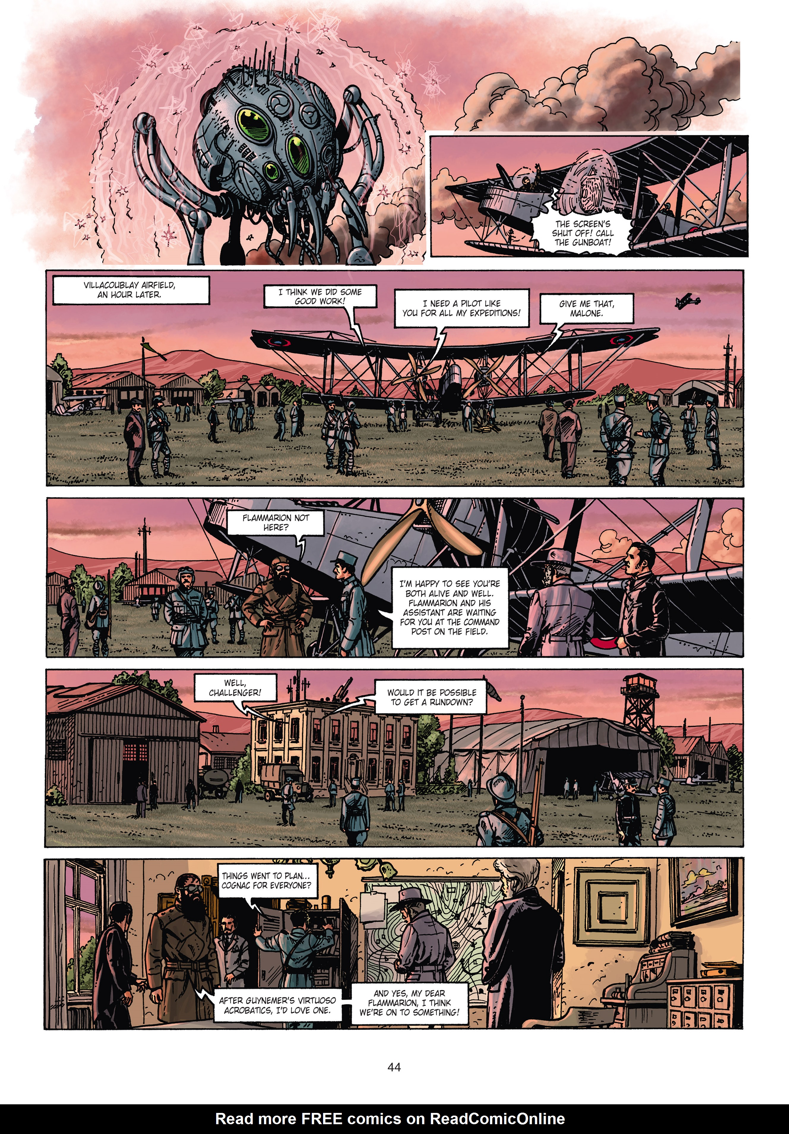 Read online War of the World War One Vol. 3: The Monsters from Mars comic -  Issue # Full - 44