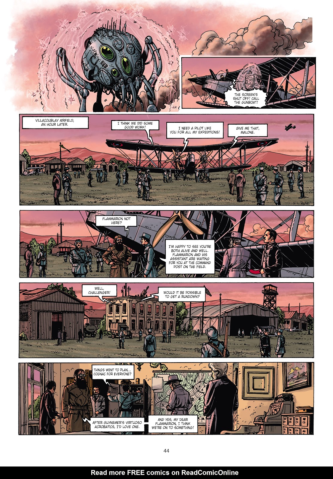 War of the World War One Vol. 3: The Monsters from Mars issue Full - Page 44
