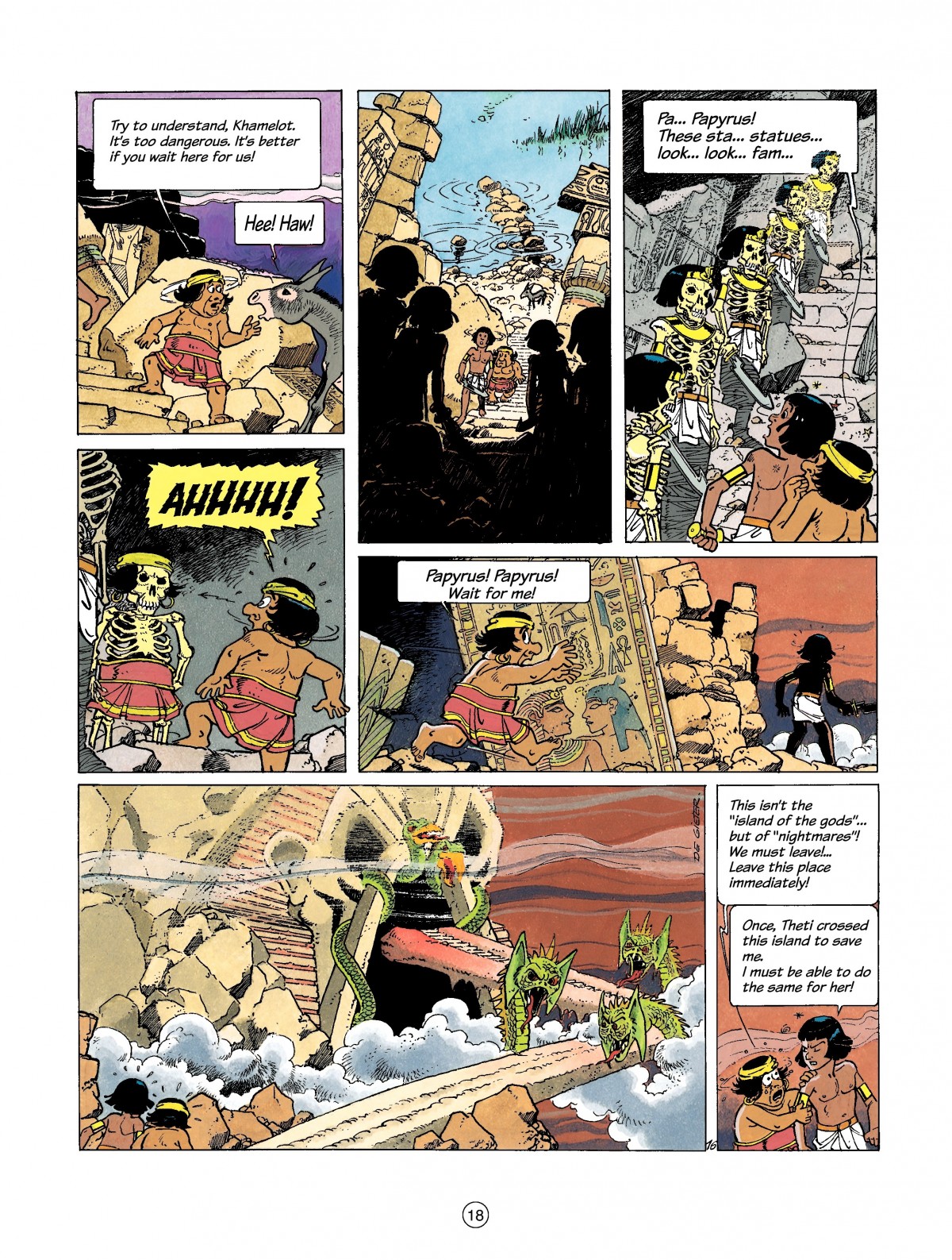 Read online Papyrus comic -  Issue #5 - 18