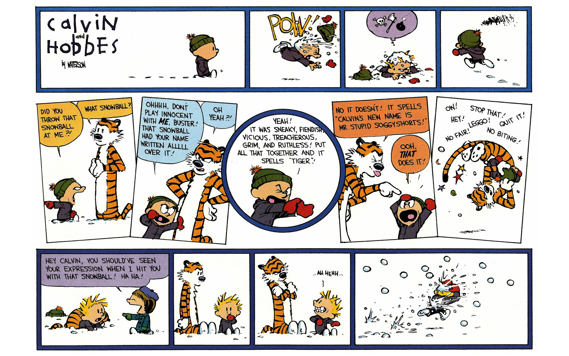 Read online Calvin and Hobbes comic -  Issue #11 - 151