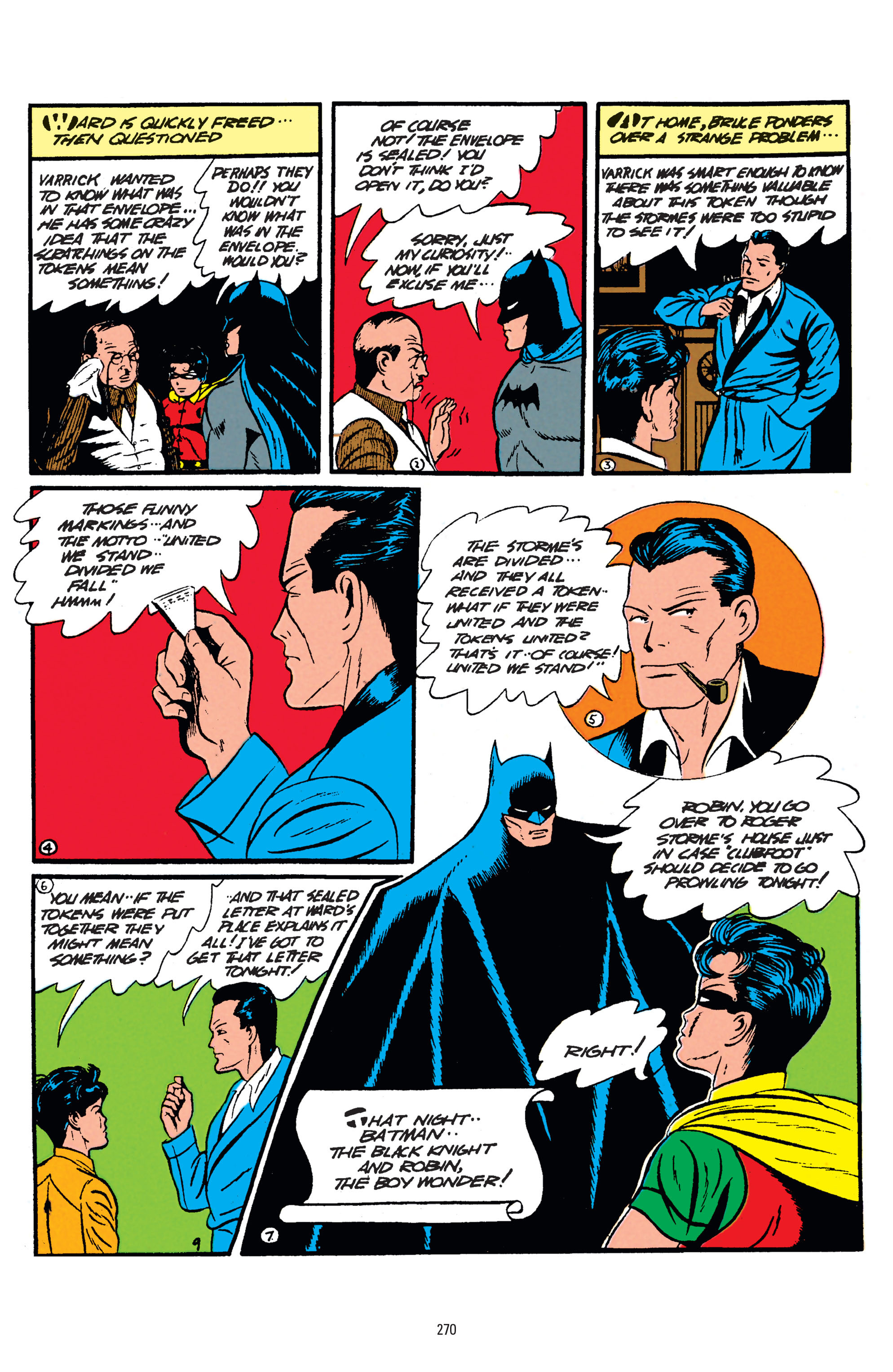 Read online Batman: The Golden Age Omnibus comic -  Issue # TPB 1 - 270