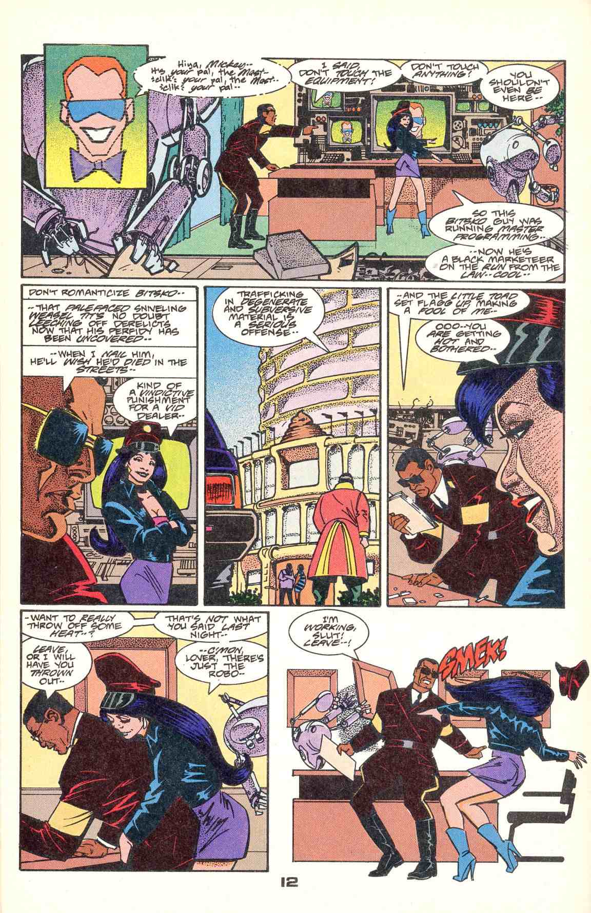 Read online Howard Chaykin's American Flagg comic -  Issue #9 - 16