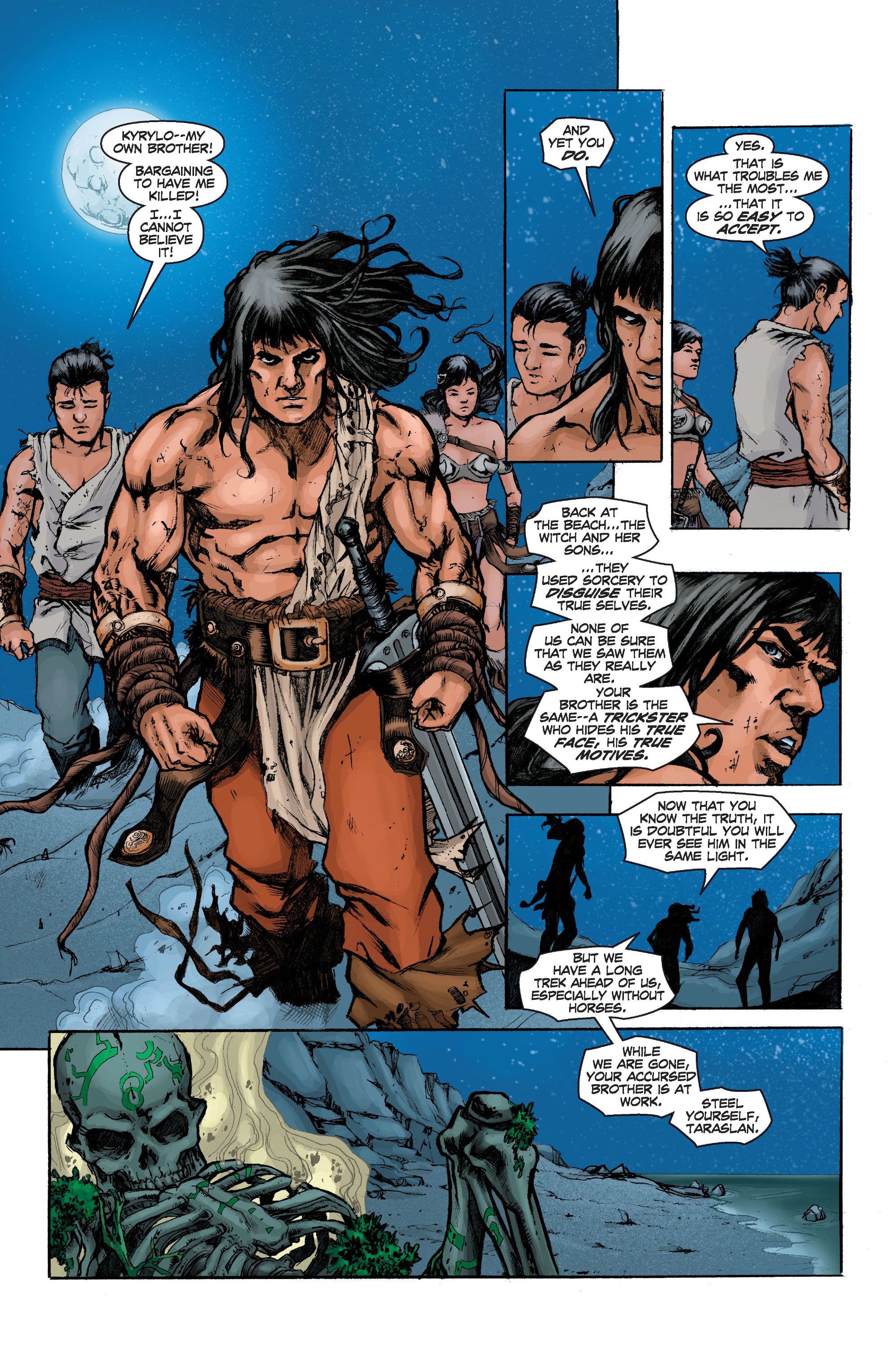Read online Conan Chronicles Epic Collection comic -  Issue # TPB Blood In His Wake (Part 2) - 99