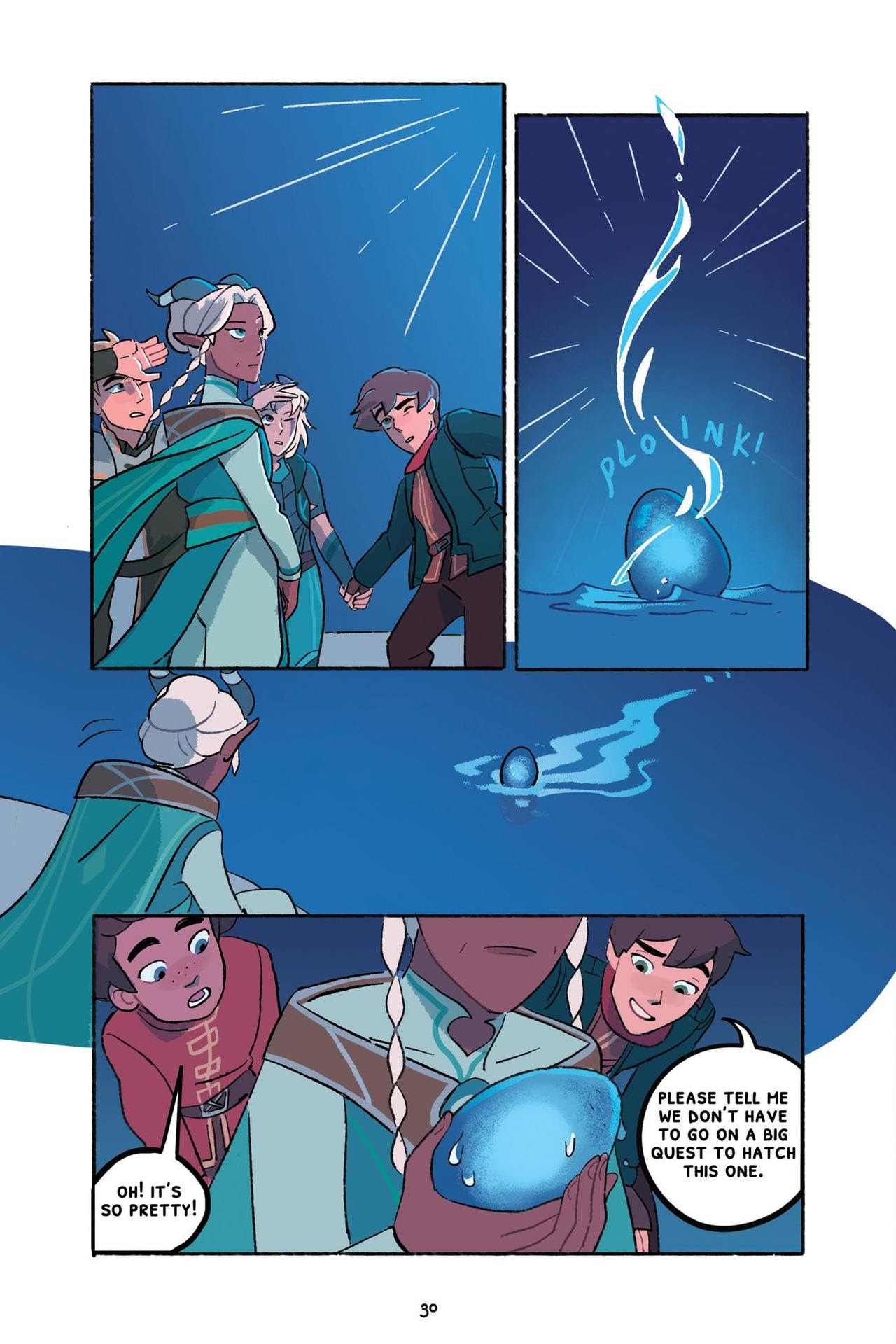 Read online Through the Moon: The Dragon Prince Graphic Novel comic -  Issue # TPB - 34