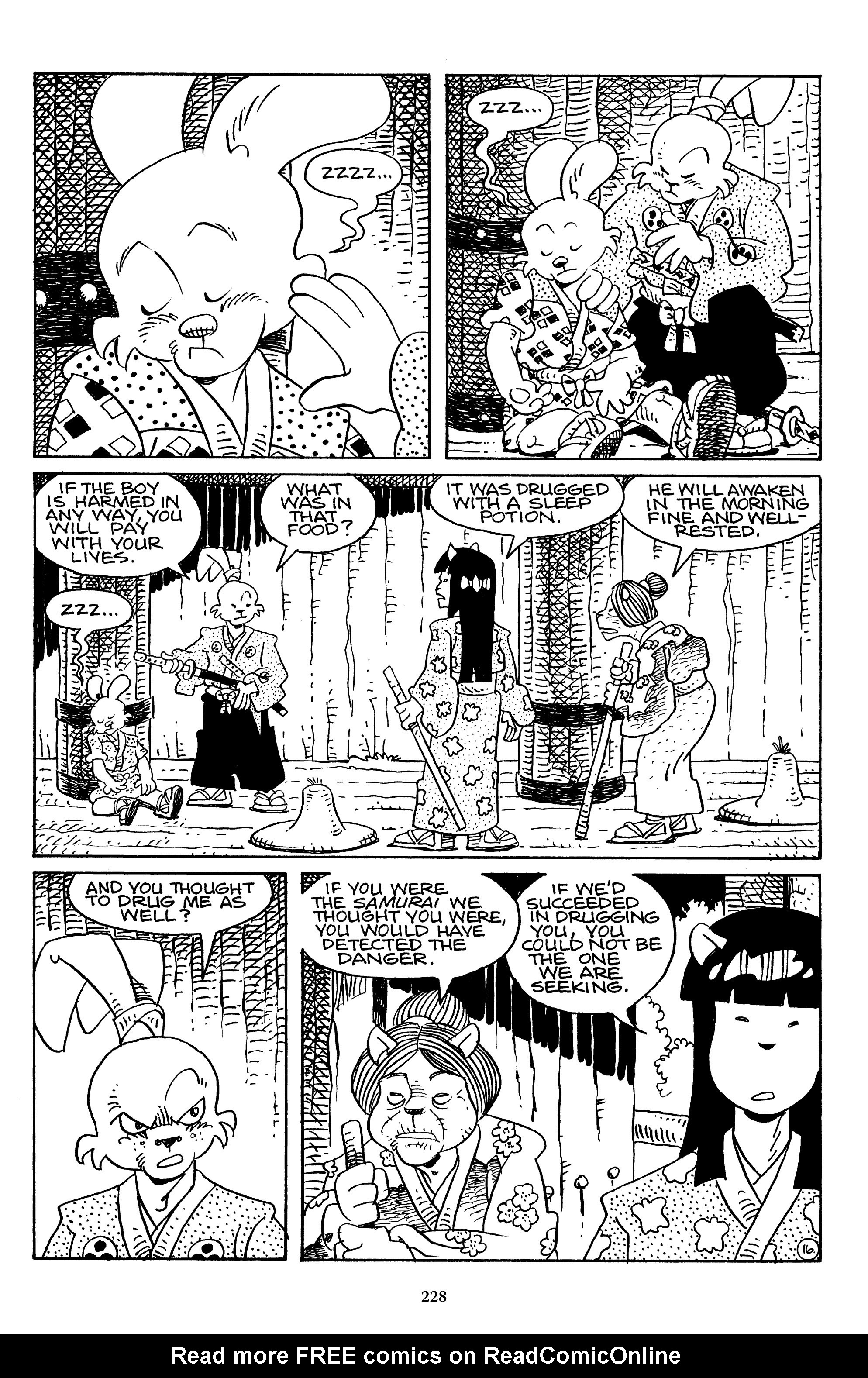 Read online The Usagi Yojimbo Saga comic -  Issue # TPB 4 - 225