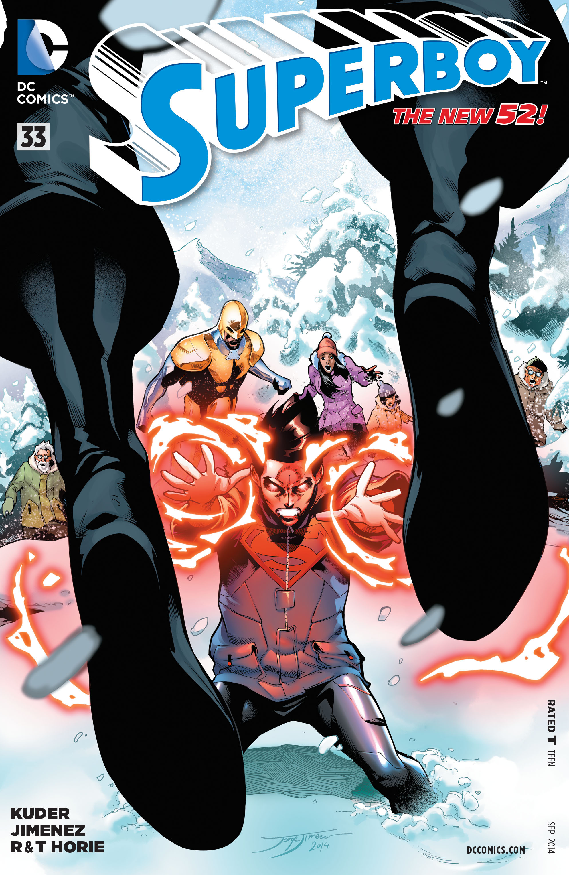 Read online Superboy (2012) comic -  Issue #33 - 1