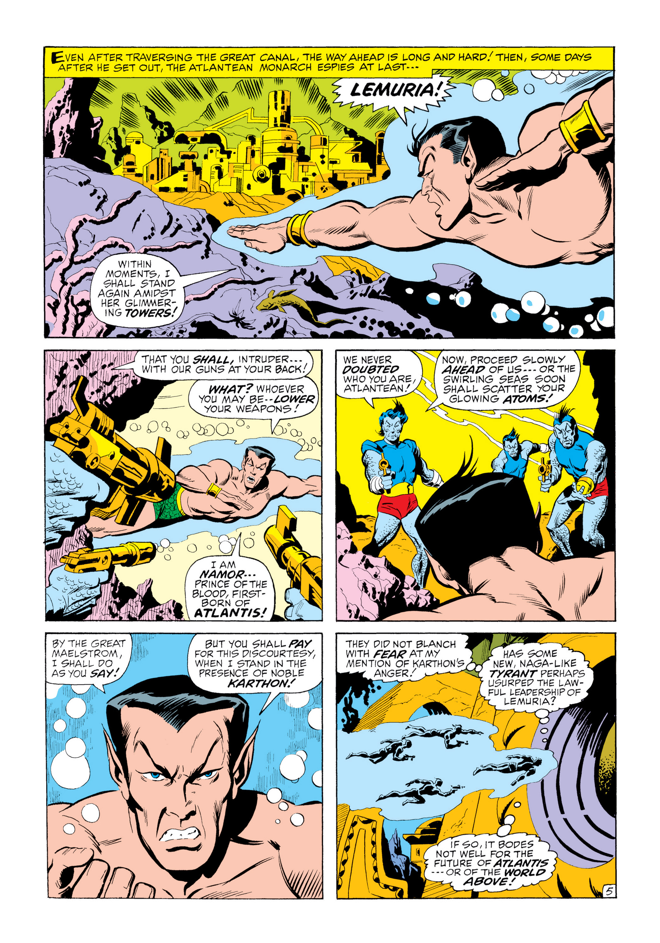 Read online Marvel Masterworks: The Sub-Mariner comic -  Issue # TPB 5 (Part 2) - 46