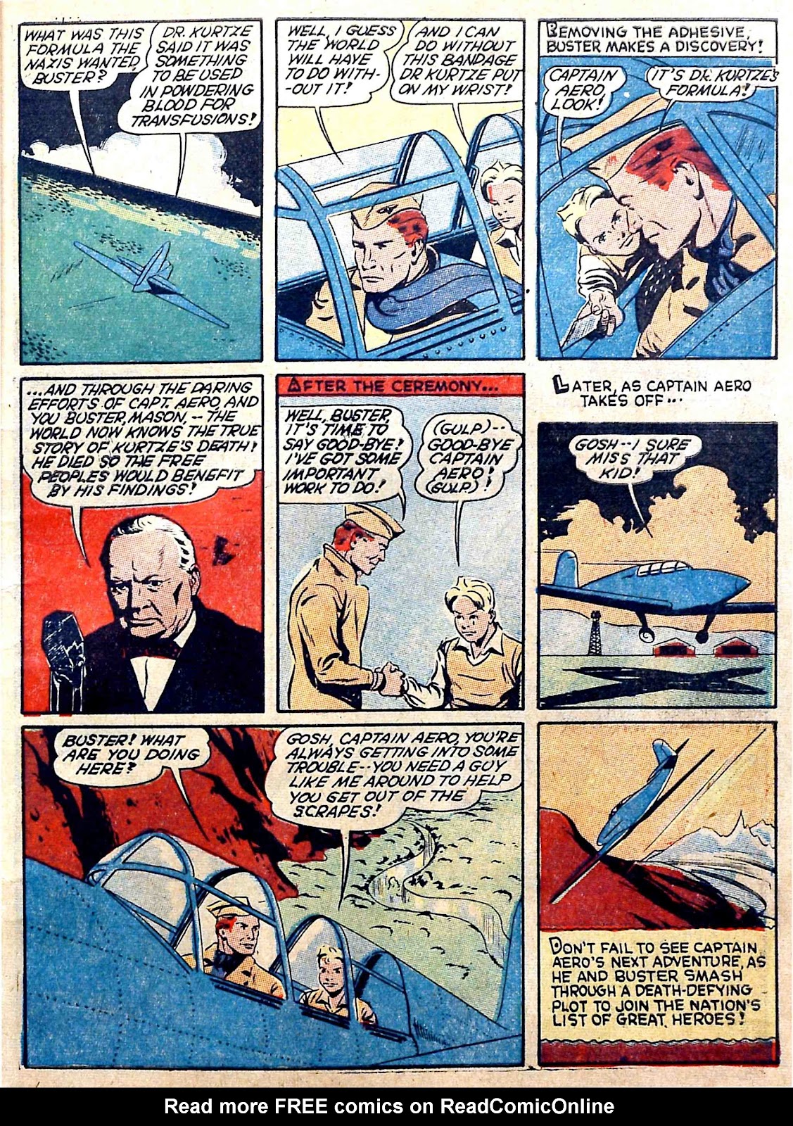 Captain Aero Comics issue 6 - Page 12