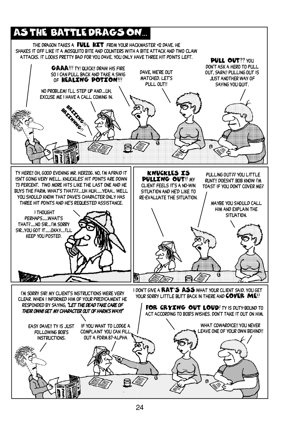 Read online Knights of the Dinner Table comic -  Issue #10 - 26