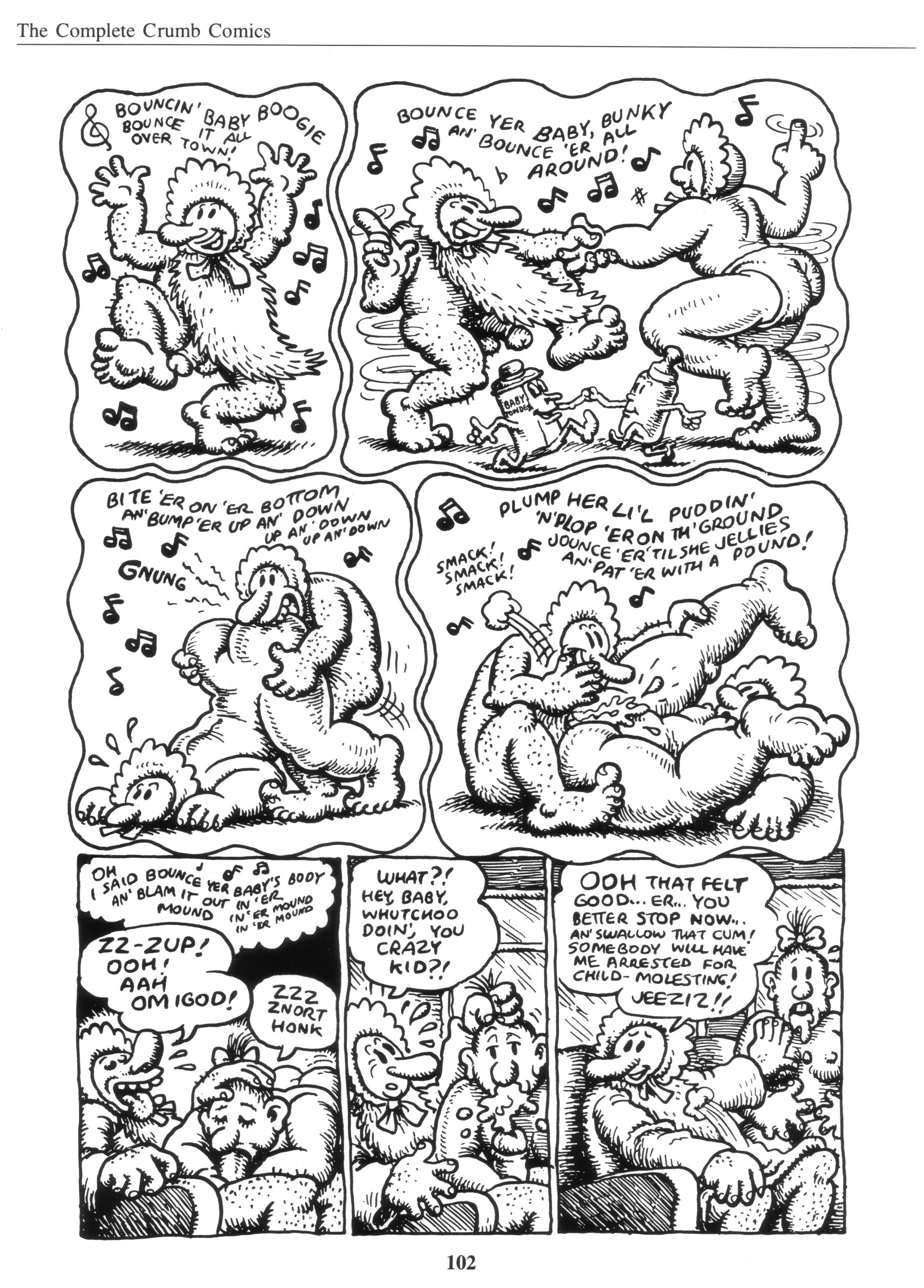 Read online The Complete Crumb Comics comic -  Issue # TPB 7 - 110