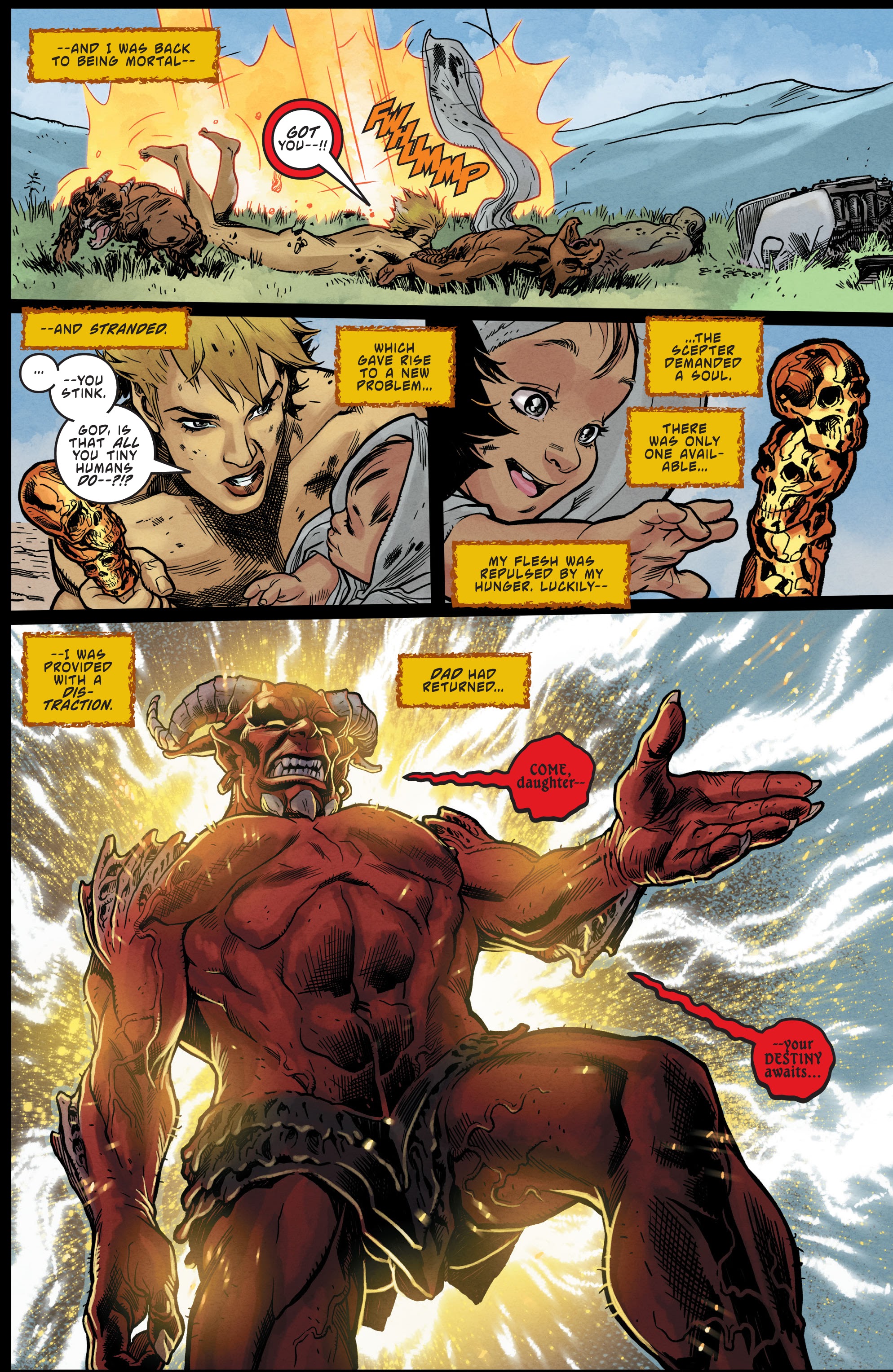 Read online Sacred Six comic -  Issue #10 - 11