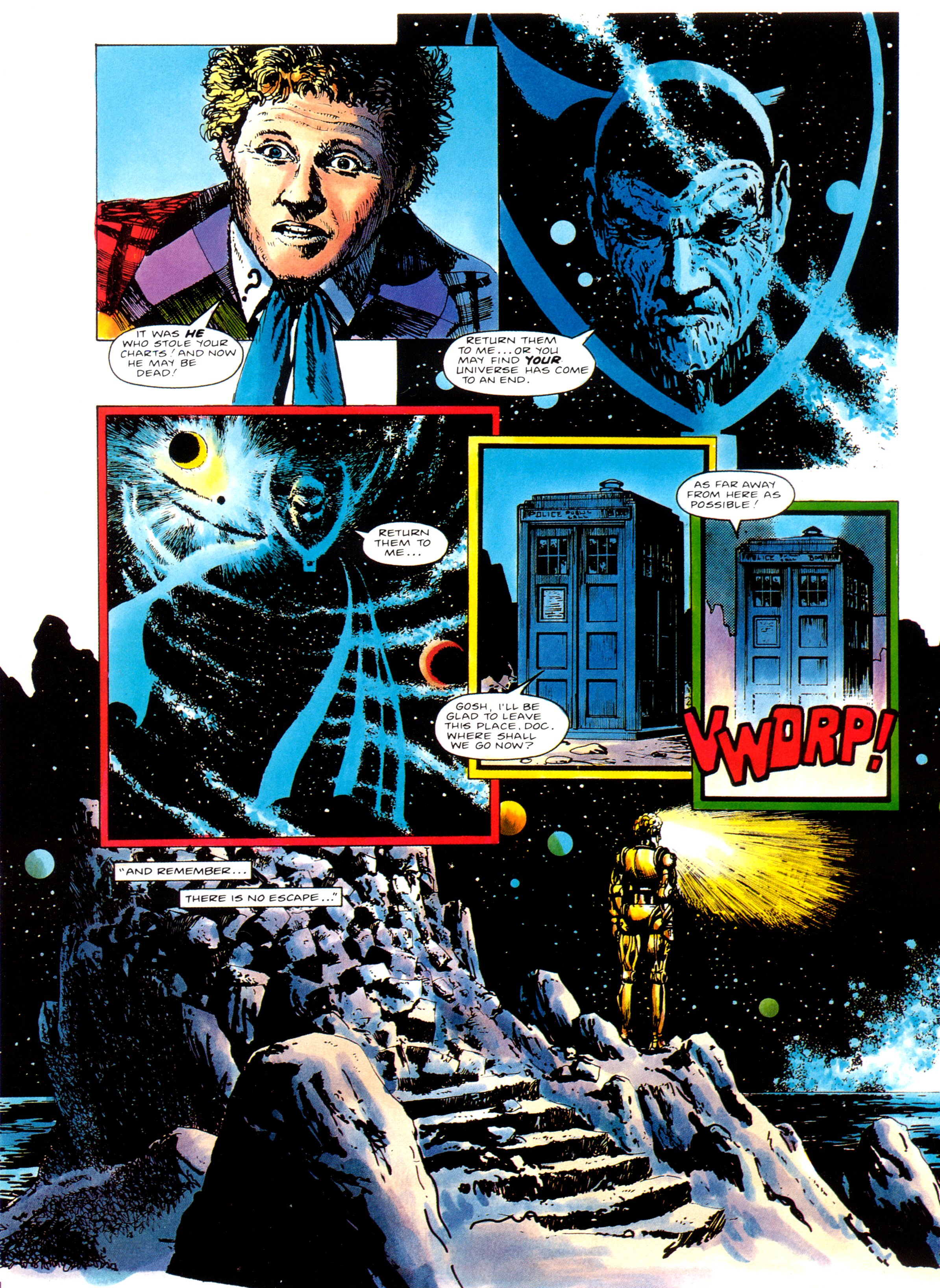 Read online Marvel Graphic Novel comic -  Issue #1 Doctor Who - Voyager - 43