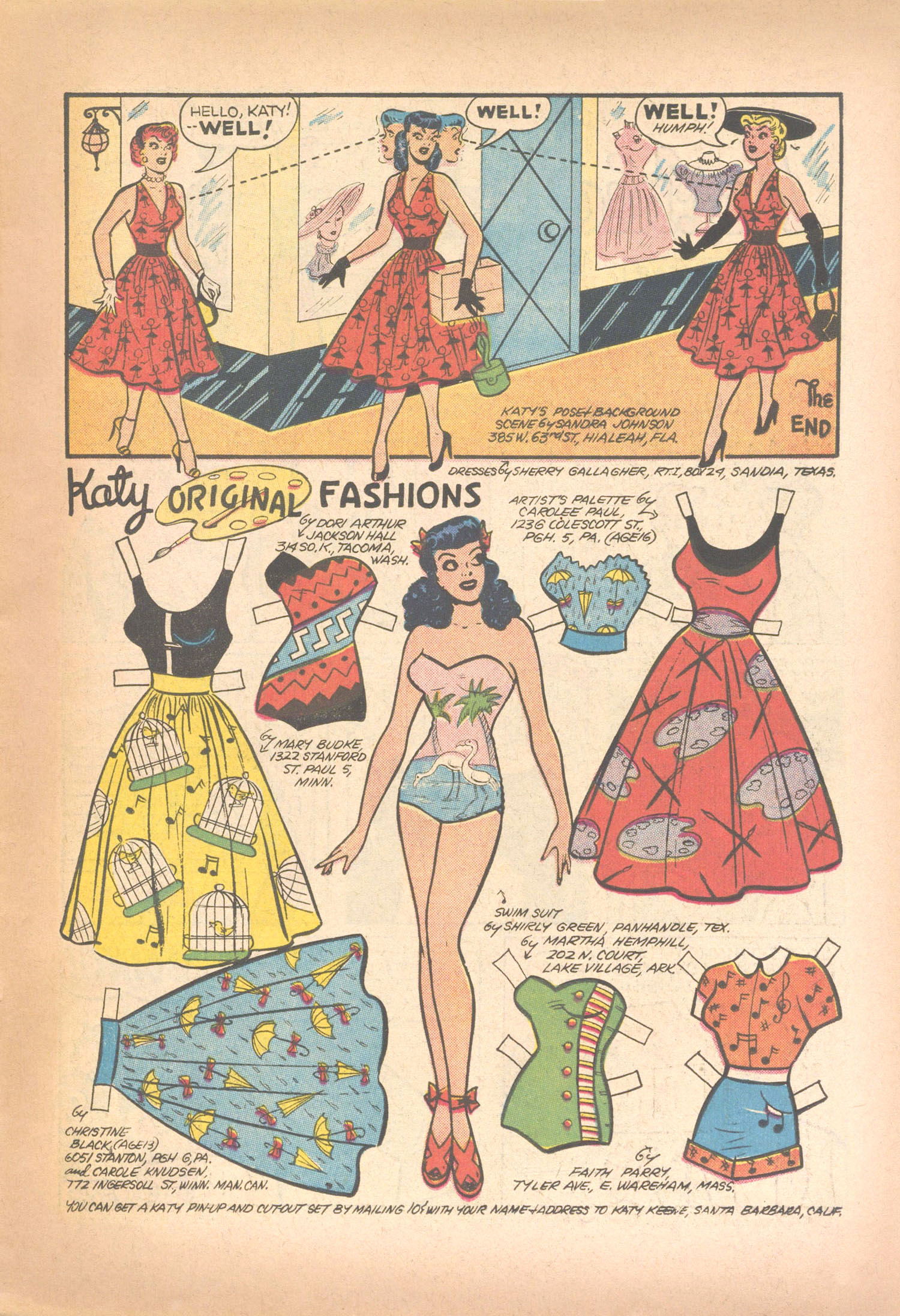 Read online Katy Keene (1949) comic -  Issue #28 - 15