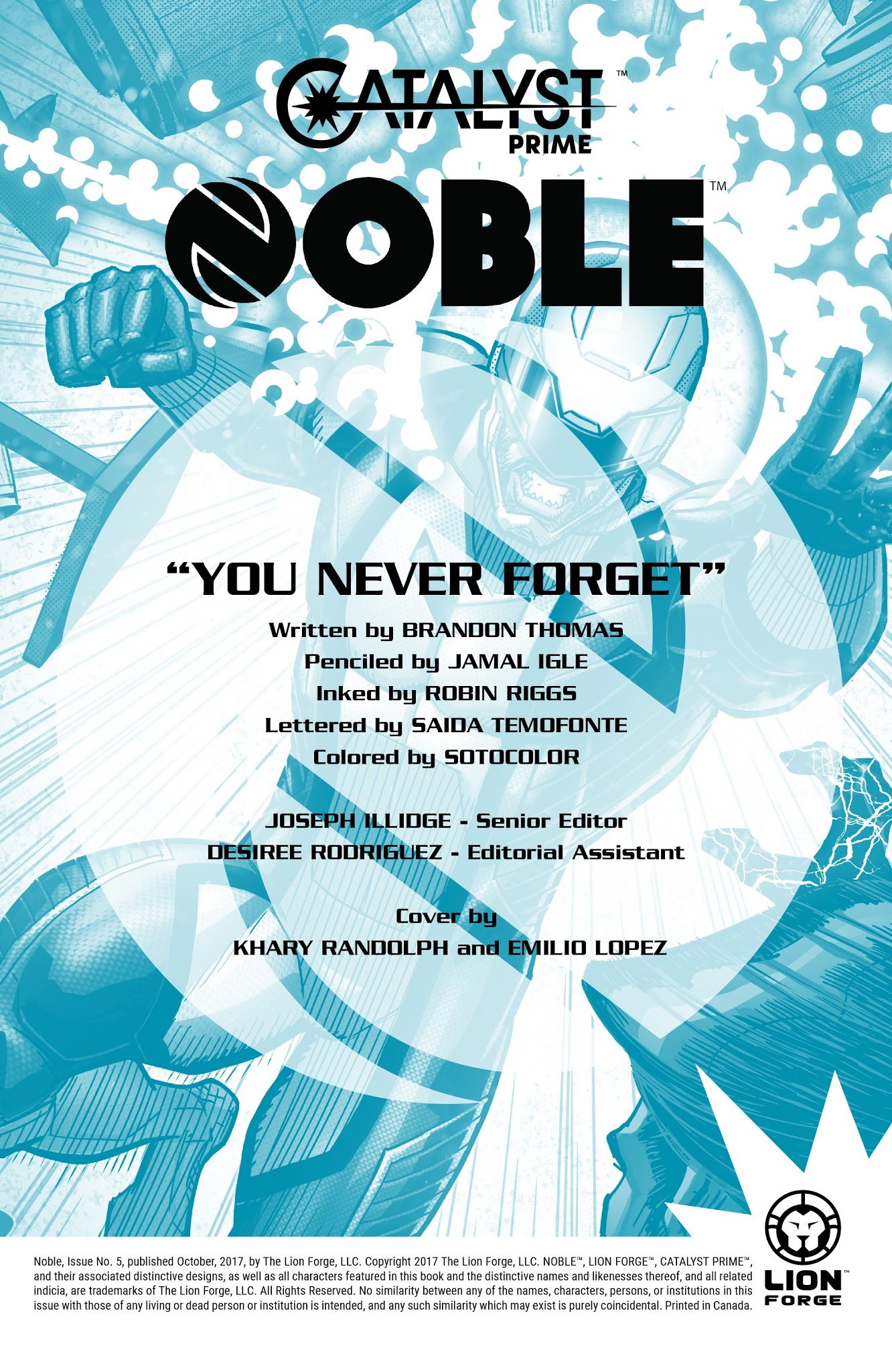 Read online Noble comic -  Issue #5 - 2