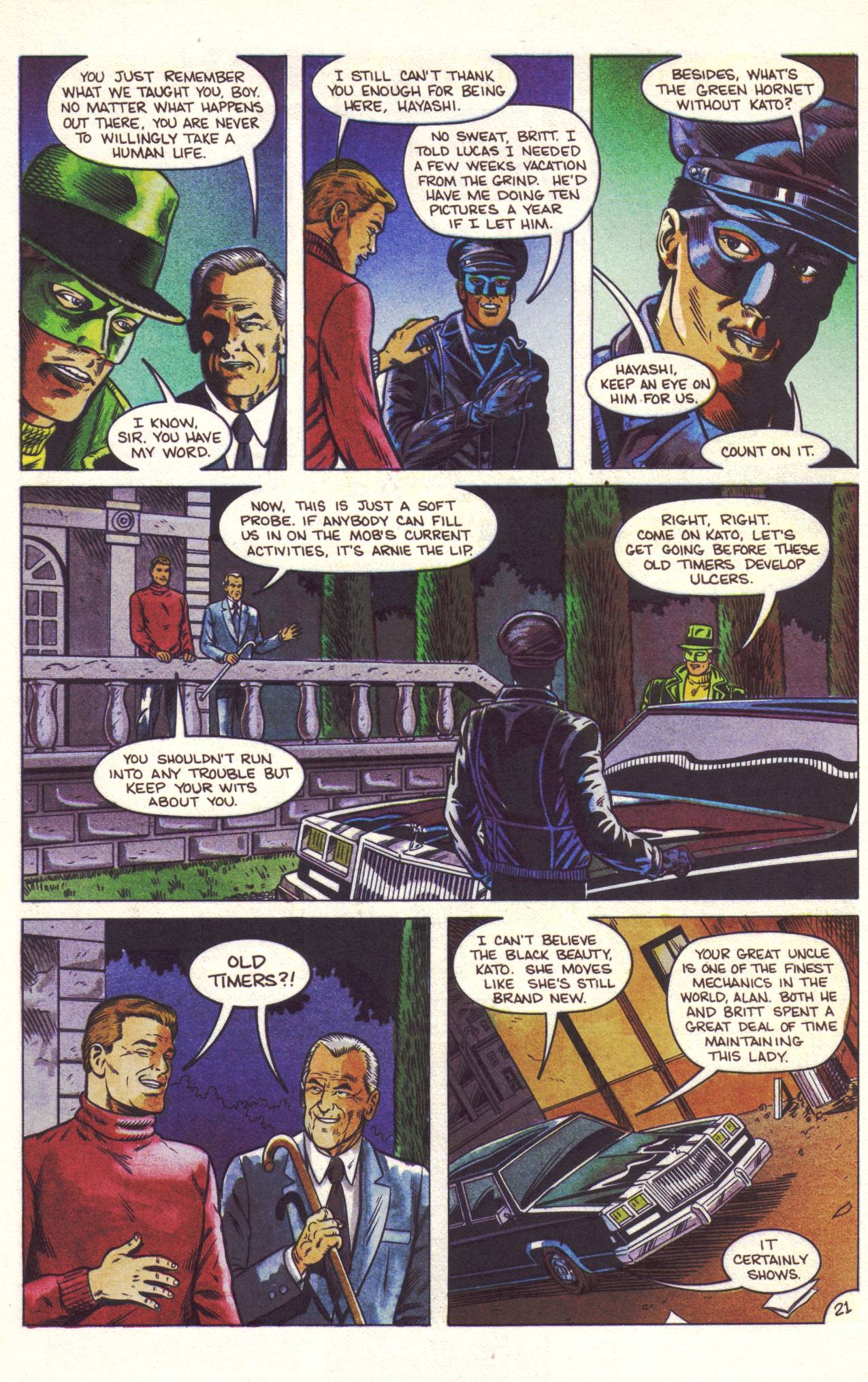 Read online The Green Hornet (1989) comic -  Issue #4 - 22