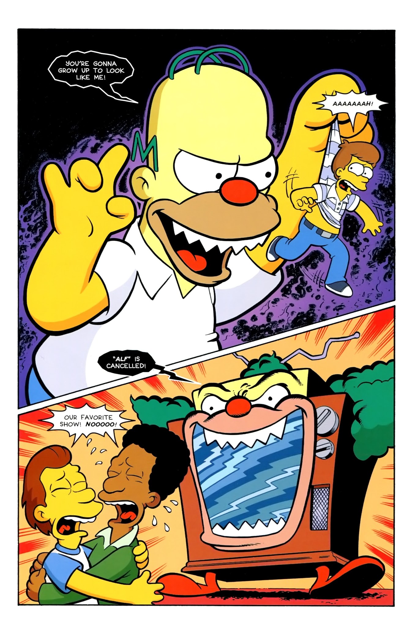 Read online Treehouse of Horror comic -  Issue #23 - 10