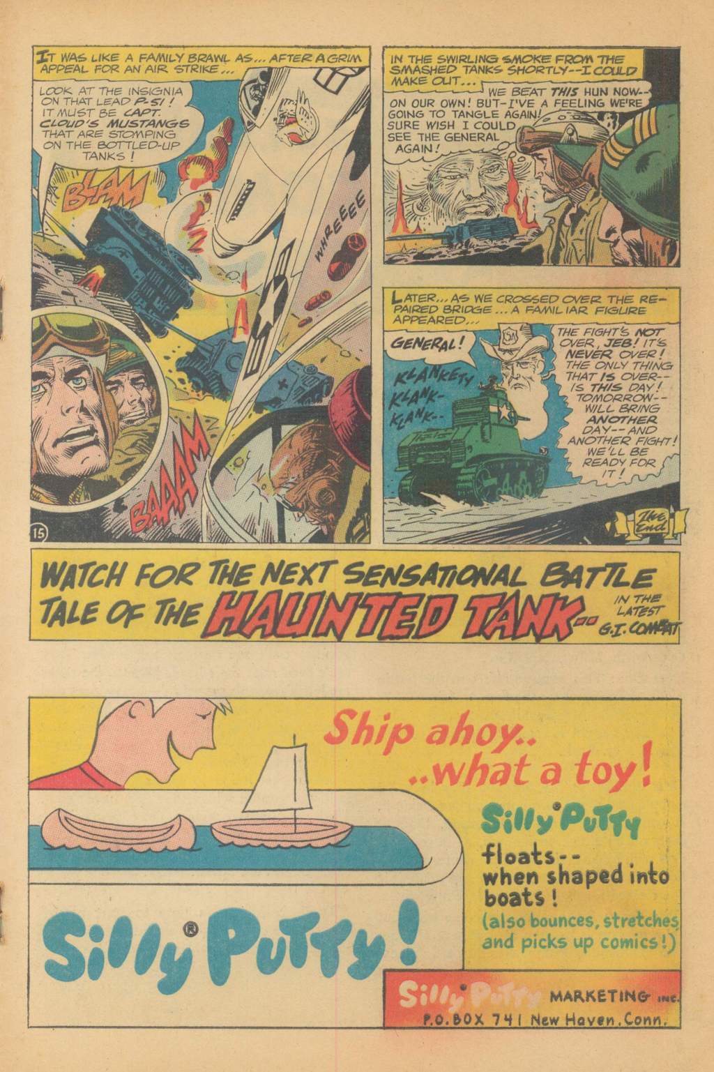 Read online G.I. Combat (1952) comic -  Issue #112 - 19