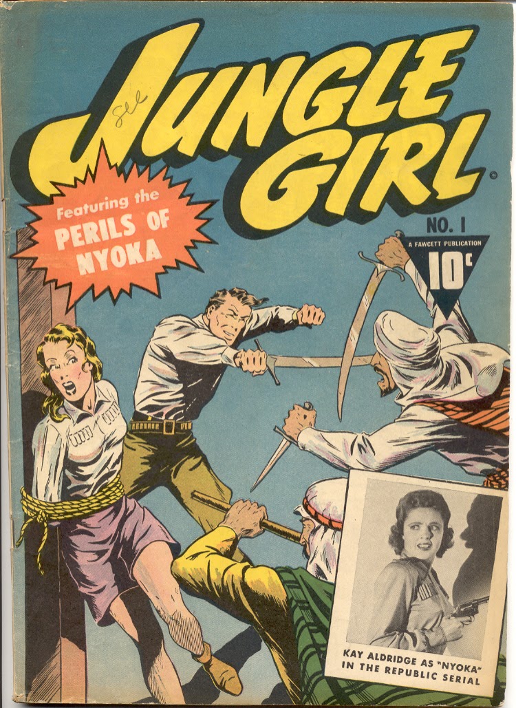 Read online Jungle Girl (1942) comic -  Issue #1 - 1