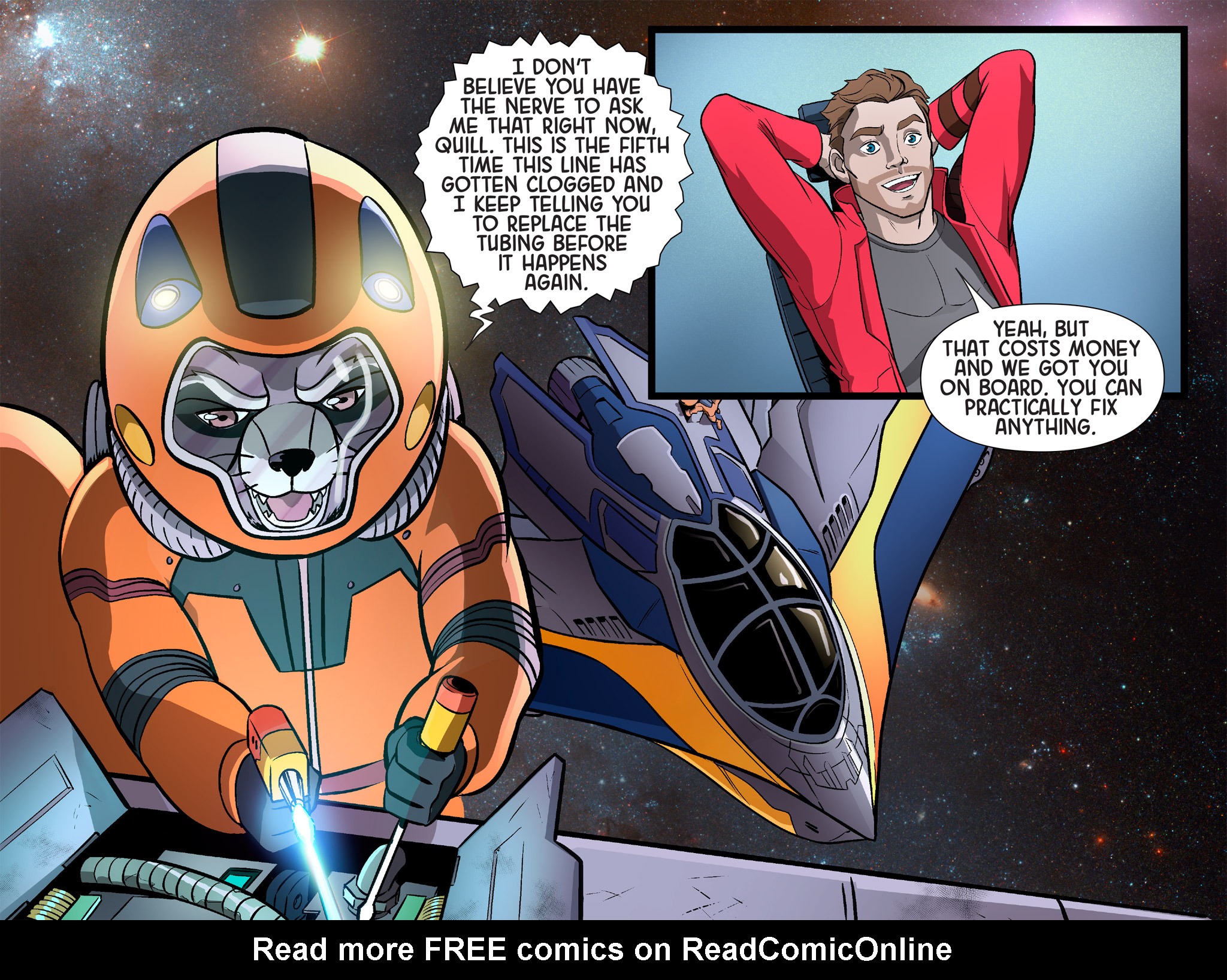 Read online Guardians of the Galaxy: Awesome Mix Infinite Comic comic -  Issue #6 - 5