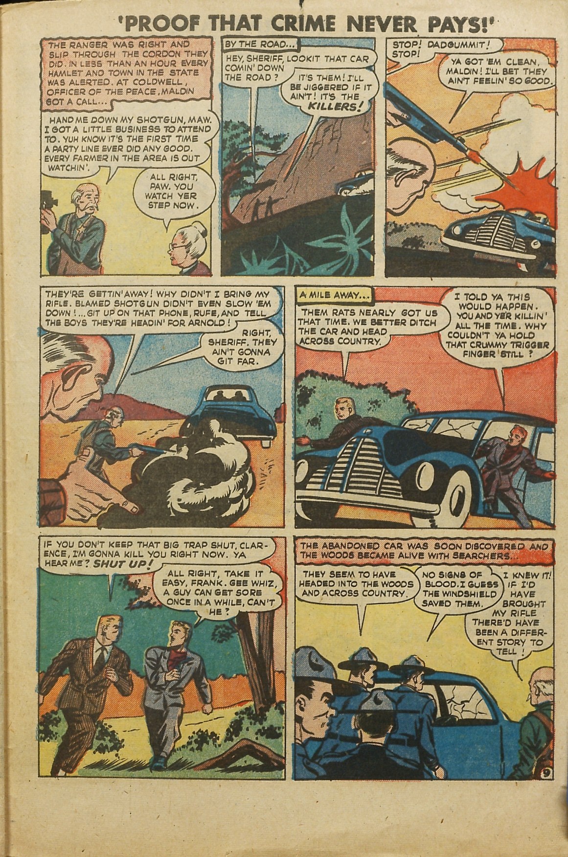 Read online Murder Incorporated (1948) comic -  Issue #10 - 31