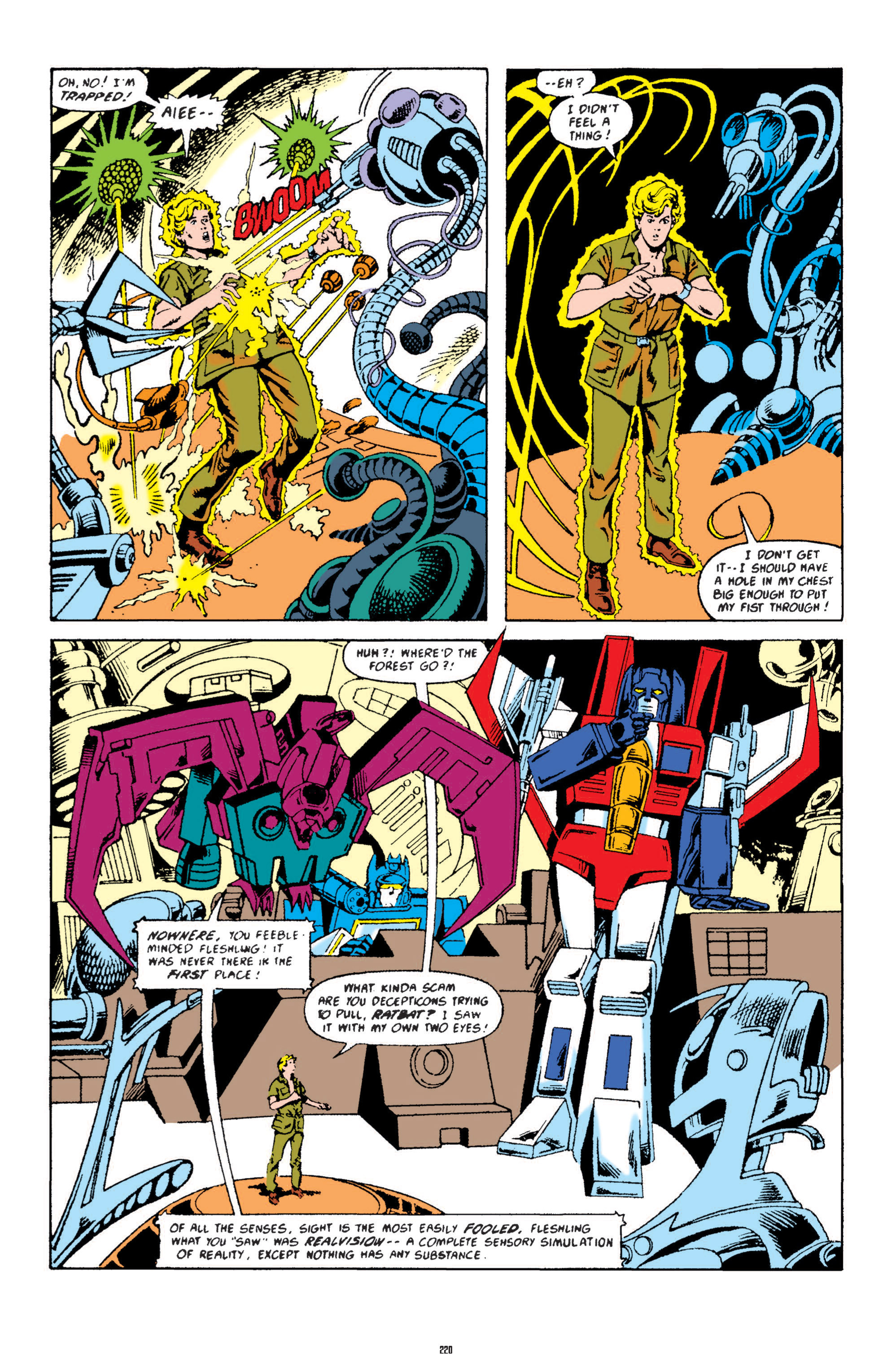 Read online The Transformers Classics comic -  Issue # TPB 4 - 221