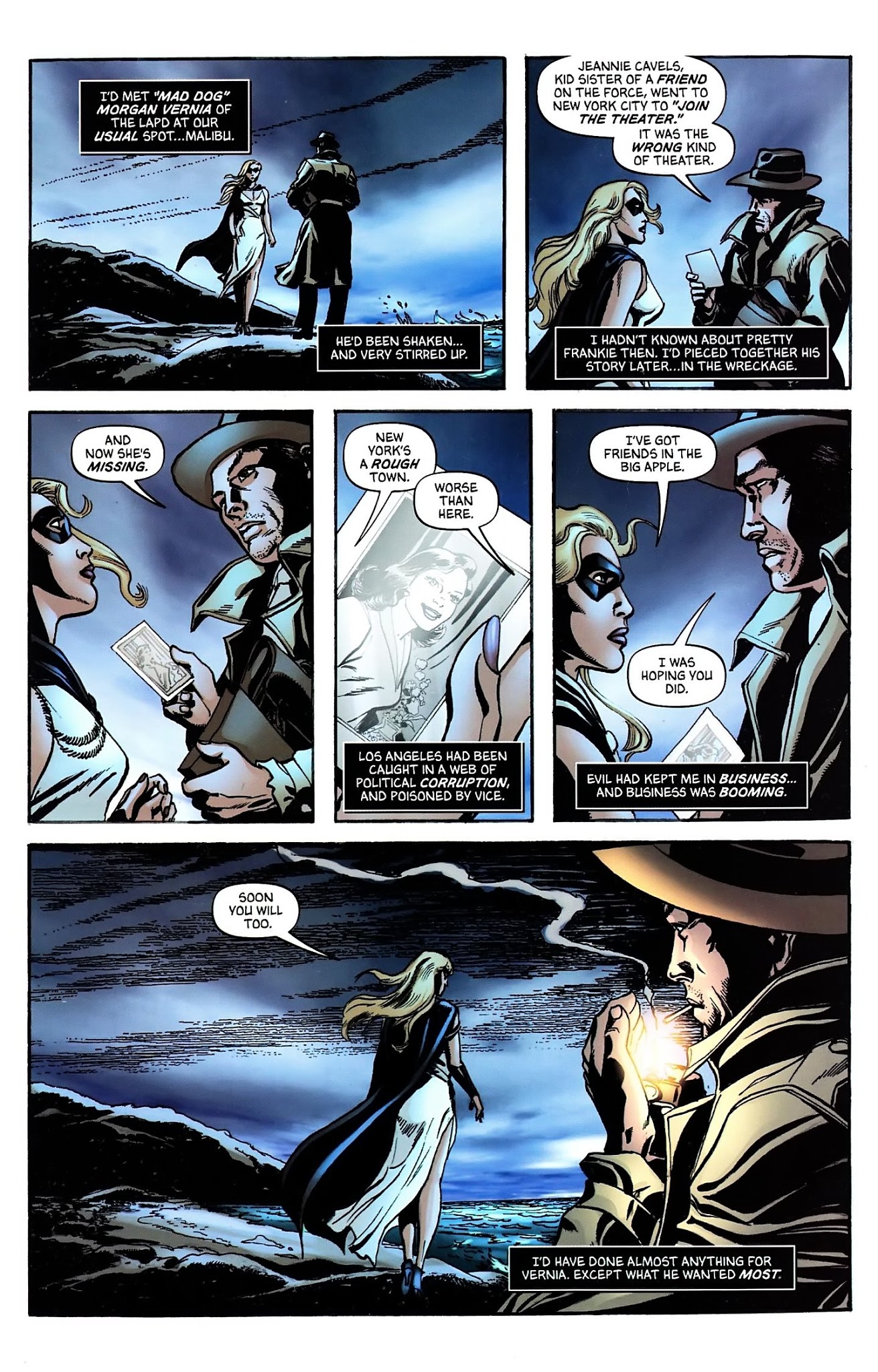 Read online Domino Lady's Threesome comic -  Issue # Full - 5