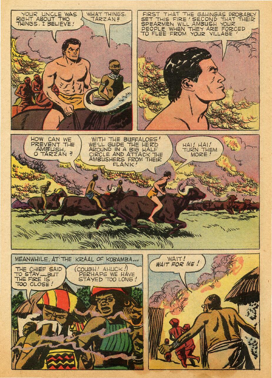 Read online Tarzan (1948) comic -  Issue #114 - 10