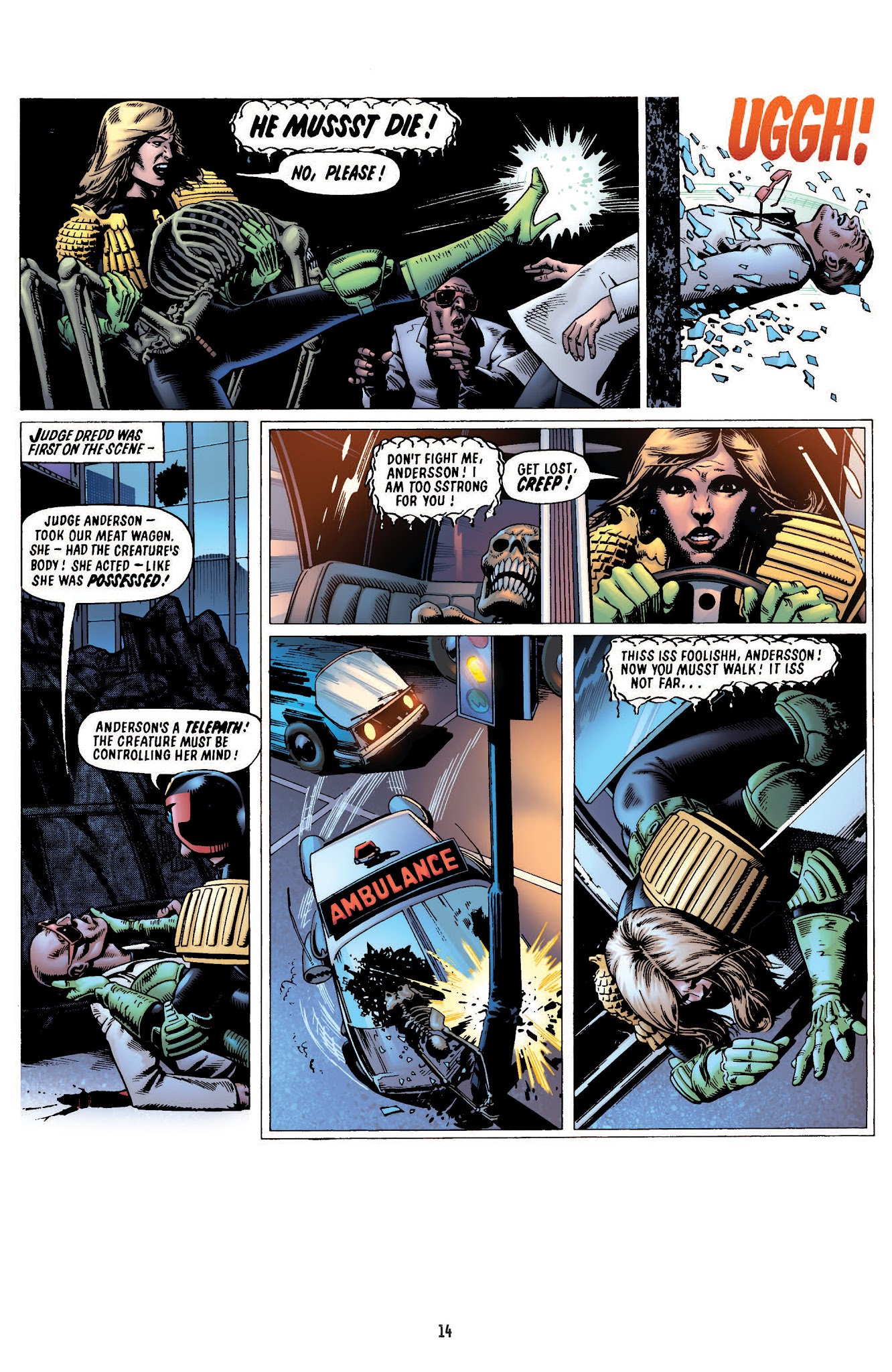 Read online Free Comic Book Day 2013: Judge Dredd Classics comic -  Issue # Full - 14