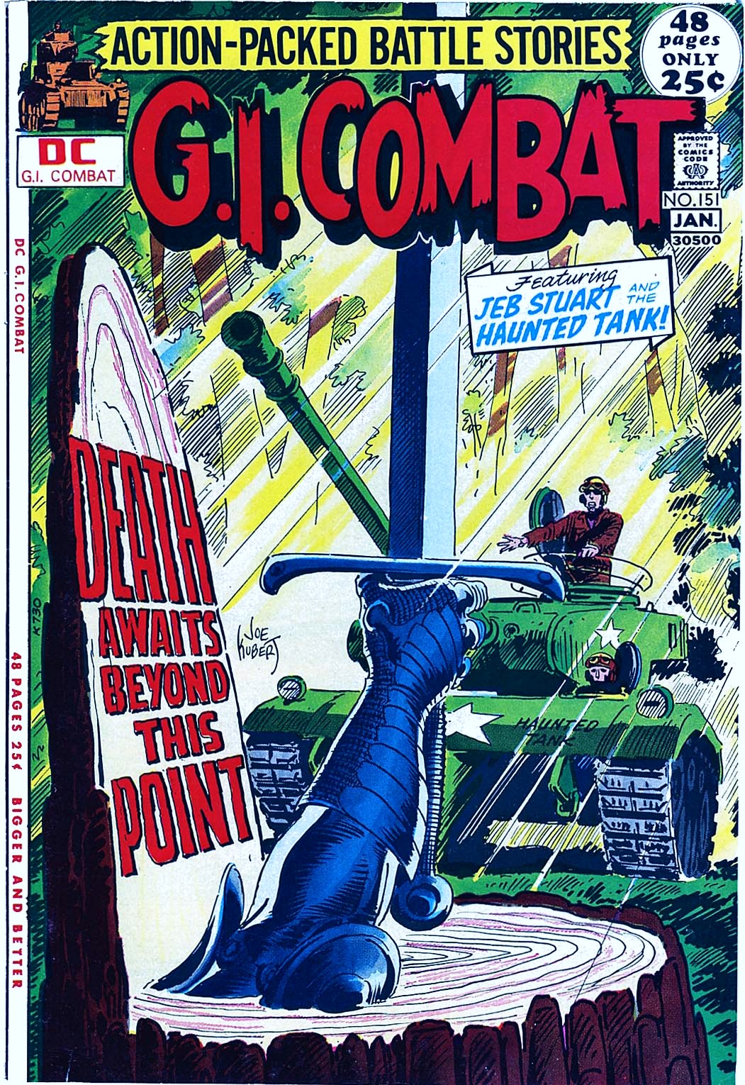 Read online G.I. Combat (1952) comic -  Issue #151 - 1