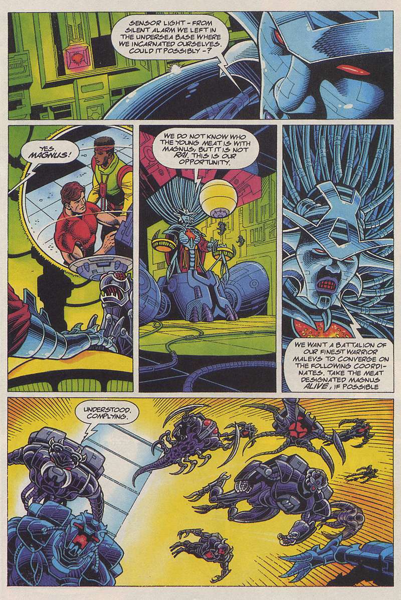 Read online Magnus Robot Fighter (1991) comic -  Issue #25 - 9