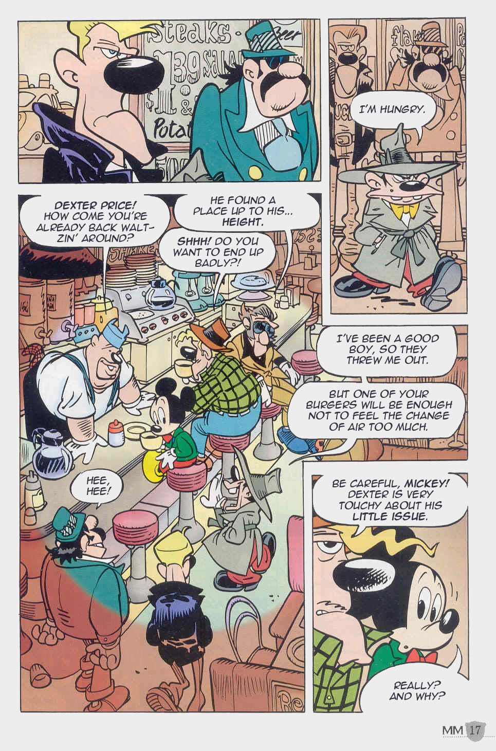 Read online Mickey Mouse Mystery Magazine comic -  Issue #0 - 17