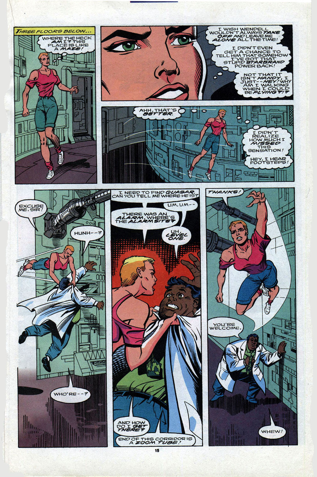 Read online Quasar comic -  Issue #52 - 12