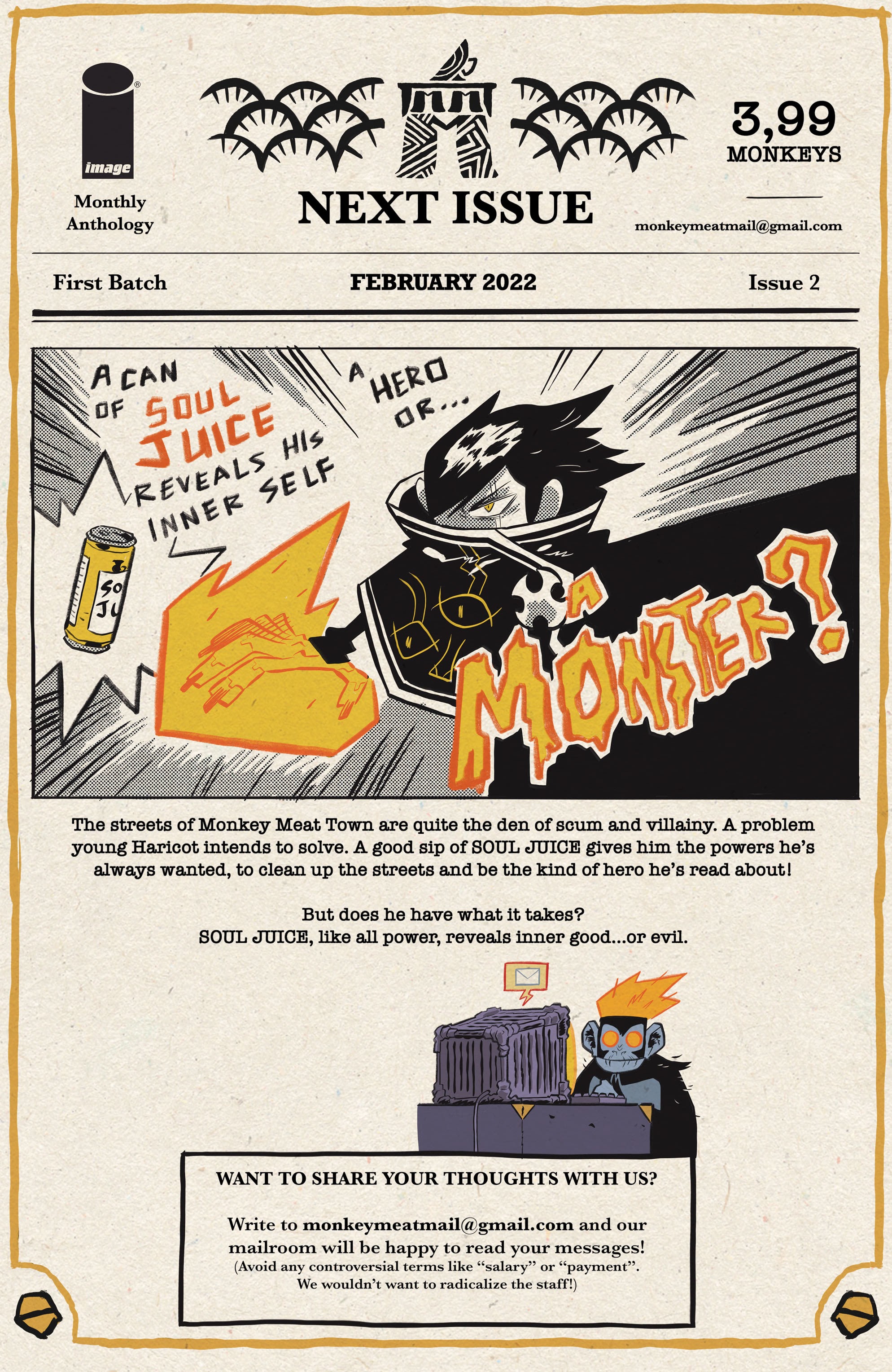Read online Monkey Meat comic -  Issue #1 - 27