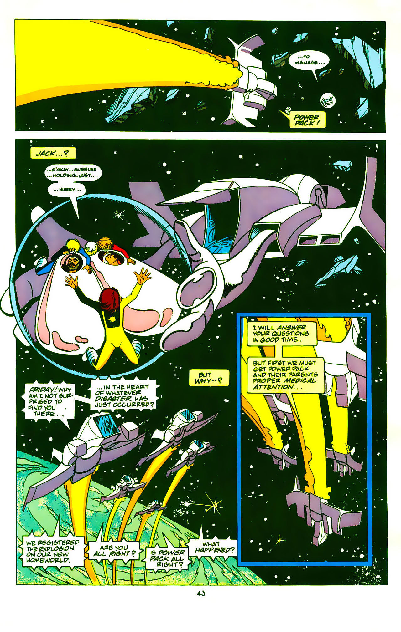 Read online Power Pack Holiday Special comic -  Issue # Full - 45
