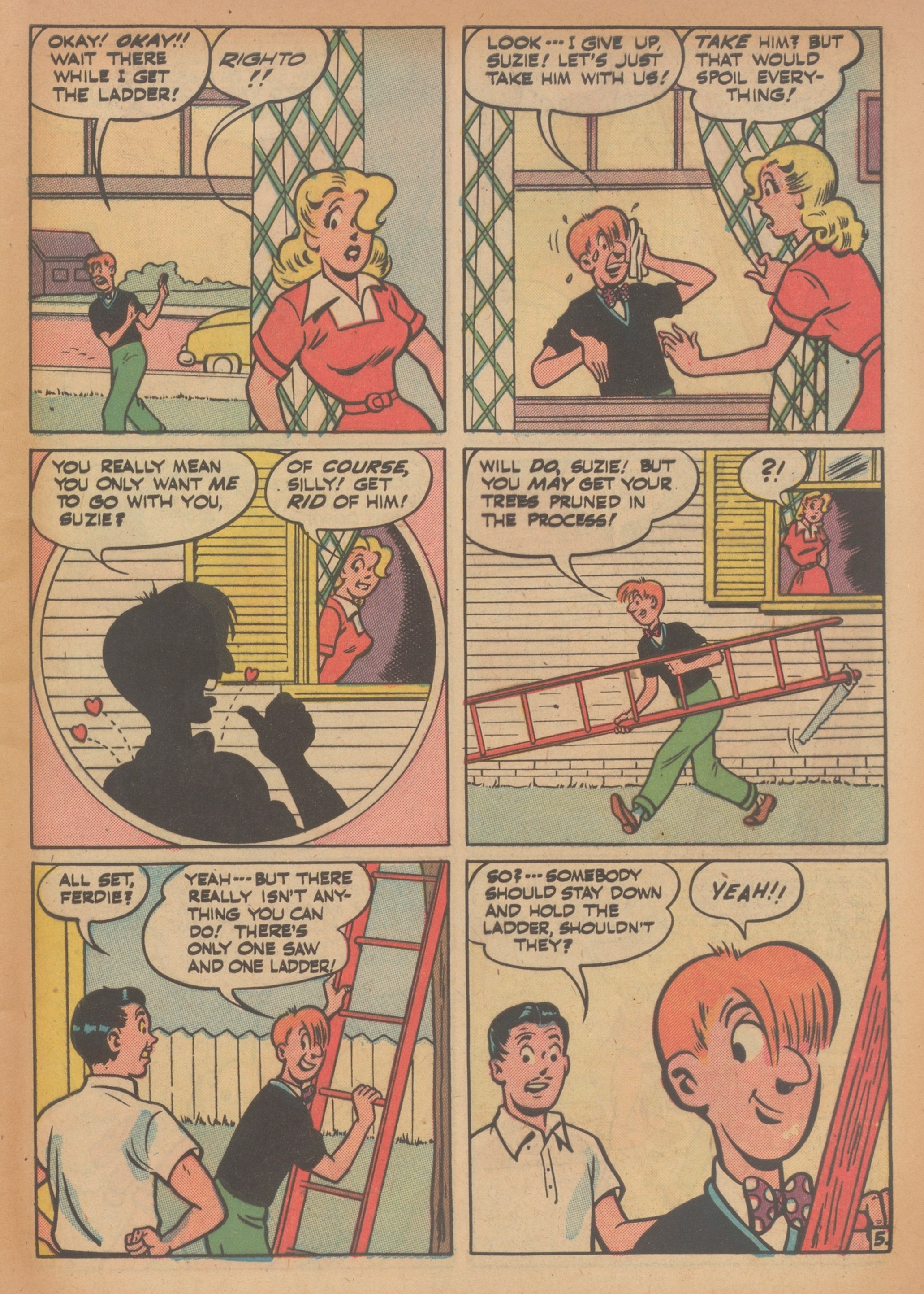 Read online Suzie Comics comic -  Issue #86 - 7
