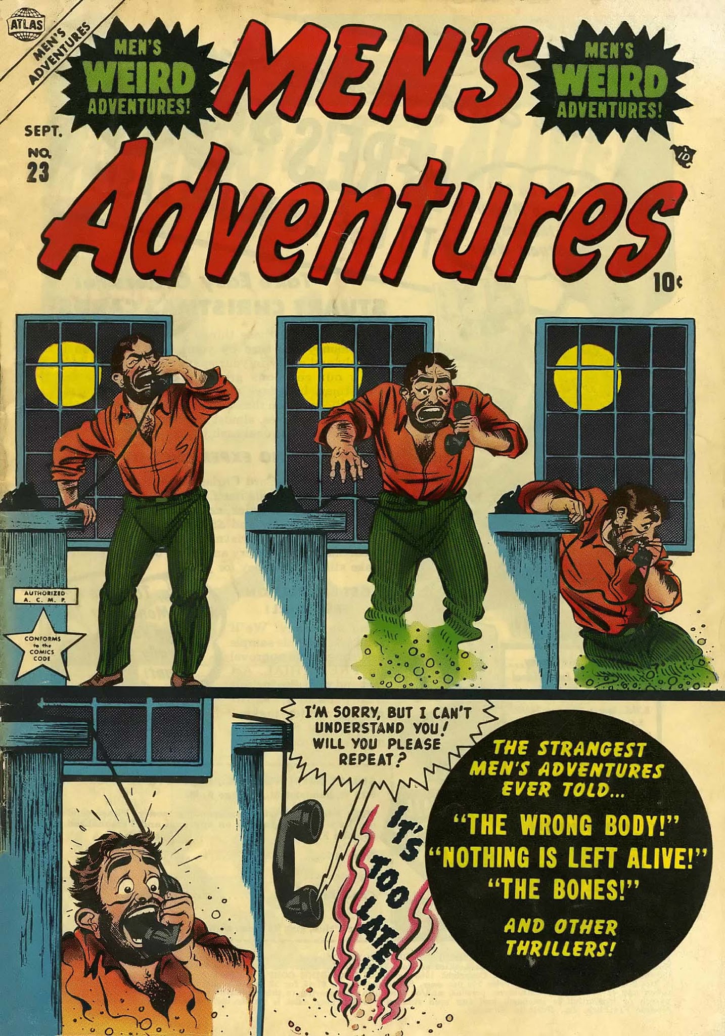 Read online Men's Adventures comic -  Issue #23 - 1